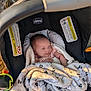 newborn, baby, blanket, car_seat, chicco, outdoor, infant, cozy, sleepy, child, soft_light, baby_toy, nature, peaceful, portrait, wrapped, cute, small, resting, warm