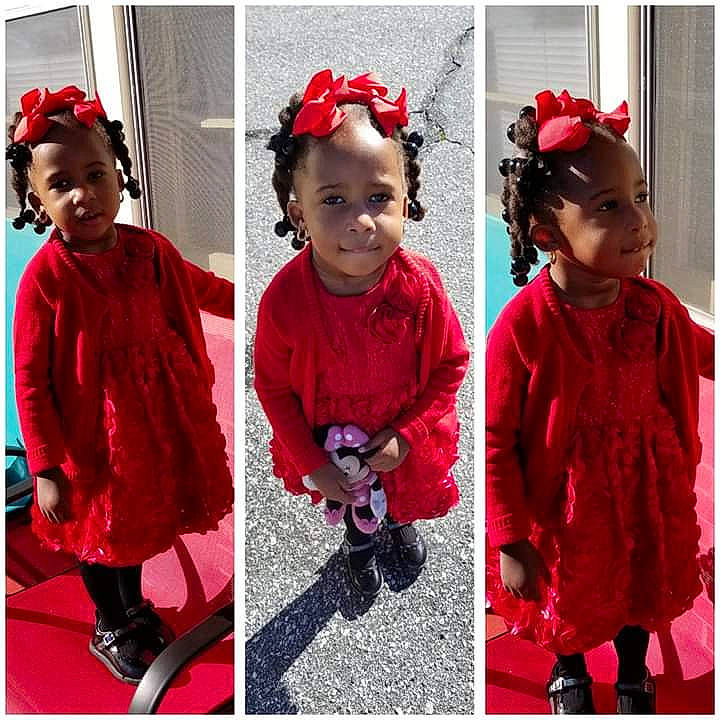 Amariana joined the competition — help win amazing prizes! child, child_model, clothing, costume, dress, ear, fashion, fashion_accessory, hair_accessory, head, headband, headgear, headpiece, lip, maroon, outerwear, person, pink, red, sleeve