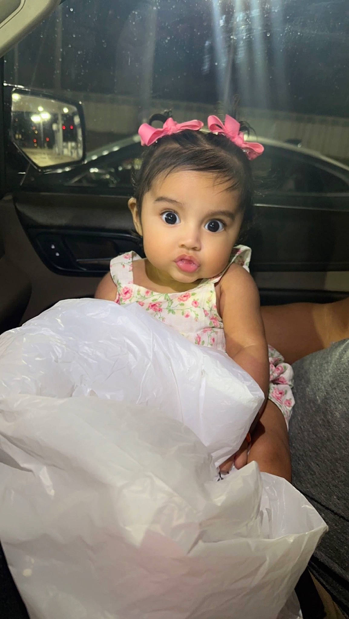 Andrea joined the competition — help win amazing prizes! bridal_accessory, bridal_clothing, day_dress, dress, embellishment, event, eyelash, fashion_design, flash_photography, formal_wear, fun, gown, hairstyle, happy, headpiece, one_piece_garment, person, pink, skin, surprise