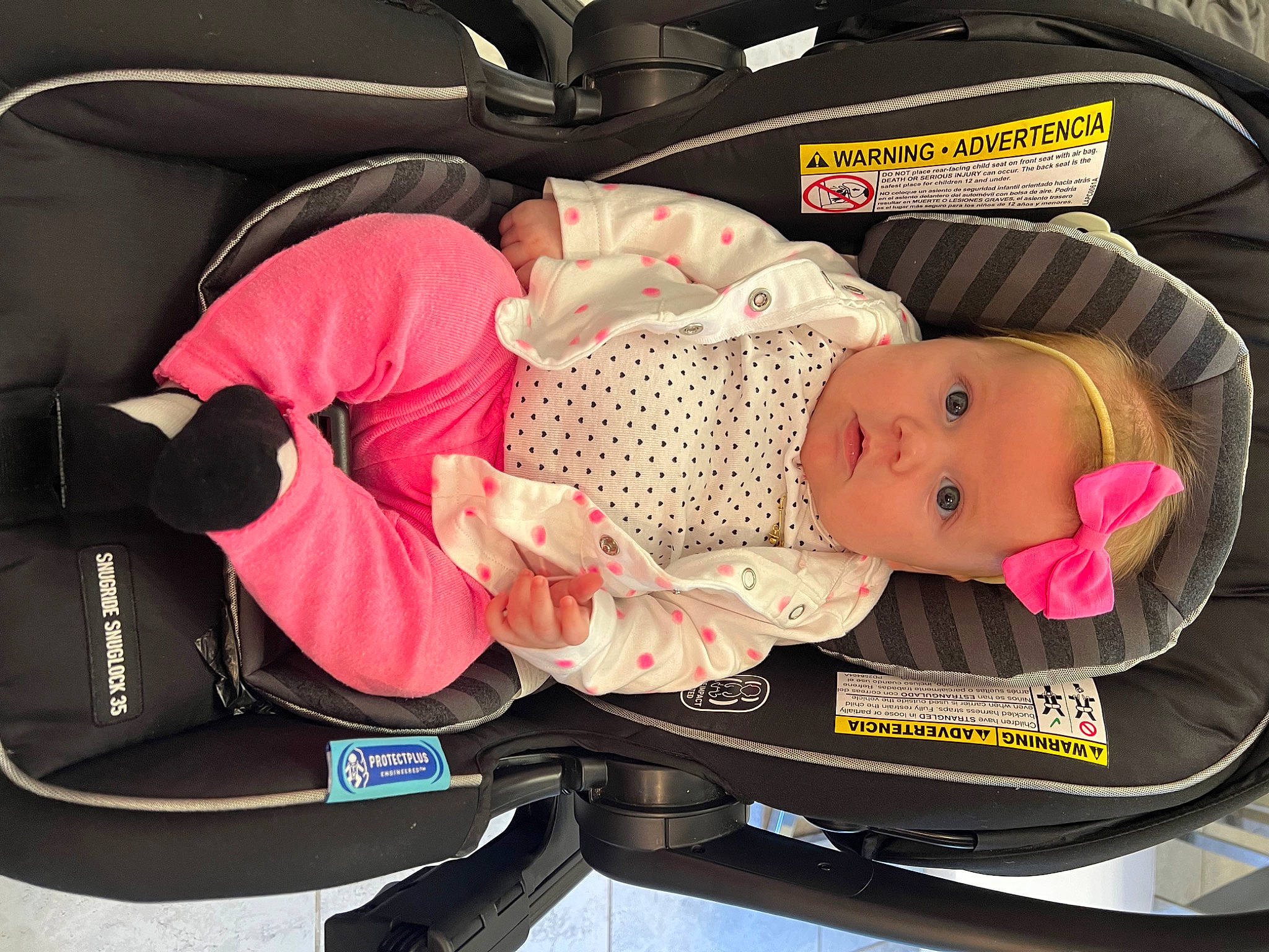 Alma joined the competition — help win amazing prizes! arm, baby, baby_carriage, baby_in_car_seat, baby_products, baby_safety, baby_sleeping, baby_toddler_clothing, bag, car_seat, child, comfort, lap, luggage_and_bags, person, room, sitting, toddler