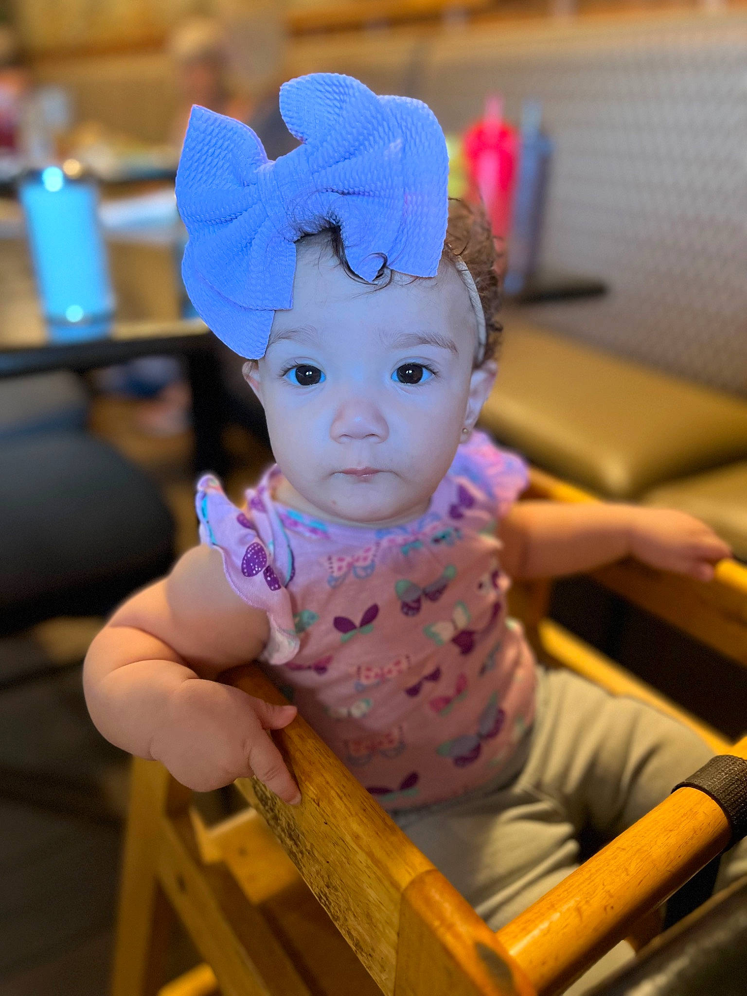 Maverick is registered to the contest to win money with this photo: baby, baby_products, baby_toddler_clothing, baby_toys, beanie, cap, chair, child, costume_hat, eye, fashion_accessory, fun, happy, hat, head, headwear, leisure, person, play, room