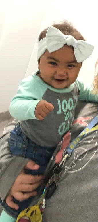 Ambreah joined the competition — help win amazing prizes! baby, baby_products, baby_toddler_clothing, cap, cheek, child, cool, face, finger, fun, hand, happy, head, headgear, headwear, person, personal_protective_equipment, skin, sleeve, smile