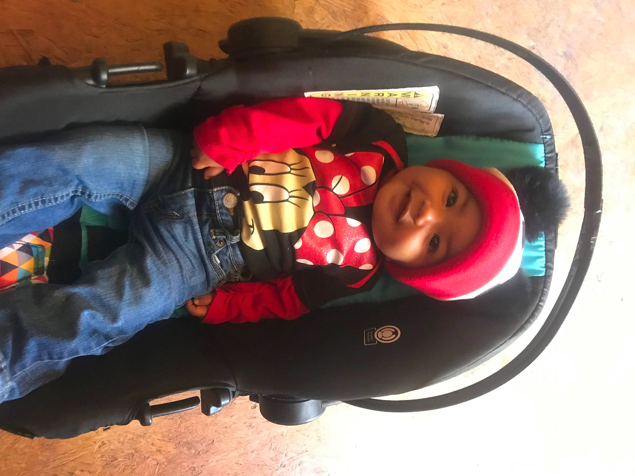 Ambreah joined the competition — help win amazing prizes! auto_part, automotive_exterior, automotive_lighting, baby, baby_carriage, baby_products, baby_toddler_clothing, bag, bumper, carmine, child, comfort, hat, headwear, joy, luggage_and_bags, person, personal_protective_equipment, smile, toddler