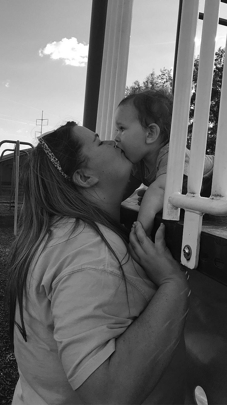 Jaxstyn is registered to the contest to win money with this photo: black_and_white, child, cloud, facial_expression, flash_photography, fun, gesture, happy, human, interaction, kiss, monochrome, monochrome_photography, person, romance, shoulder, sky, style, t_shirt, toddler