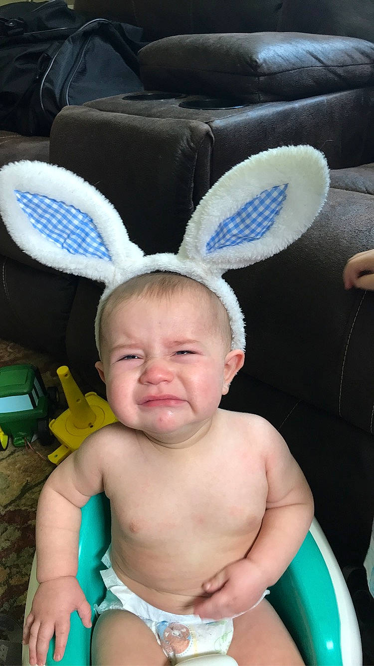 Andrew joined the competition — help win amazing prizes! azure, baby, baby_toddler_clothing, blue, costume_hat, ear, eye, face, green, hair, happy, head, headgear, human_body, person, pink, skin, smile, sorrow, textile