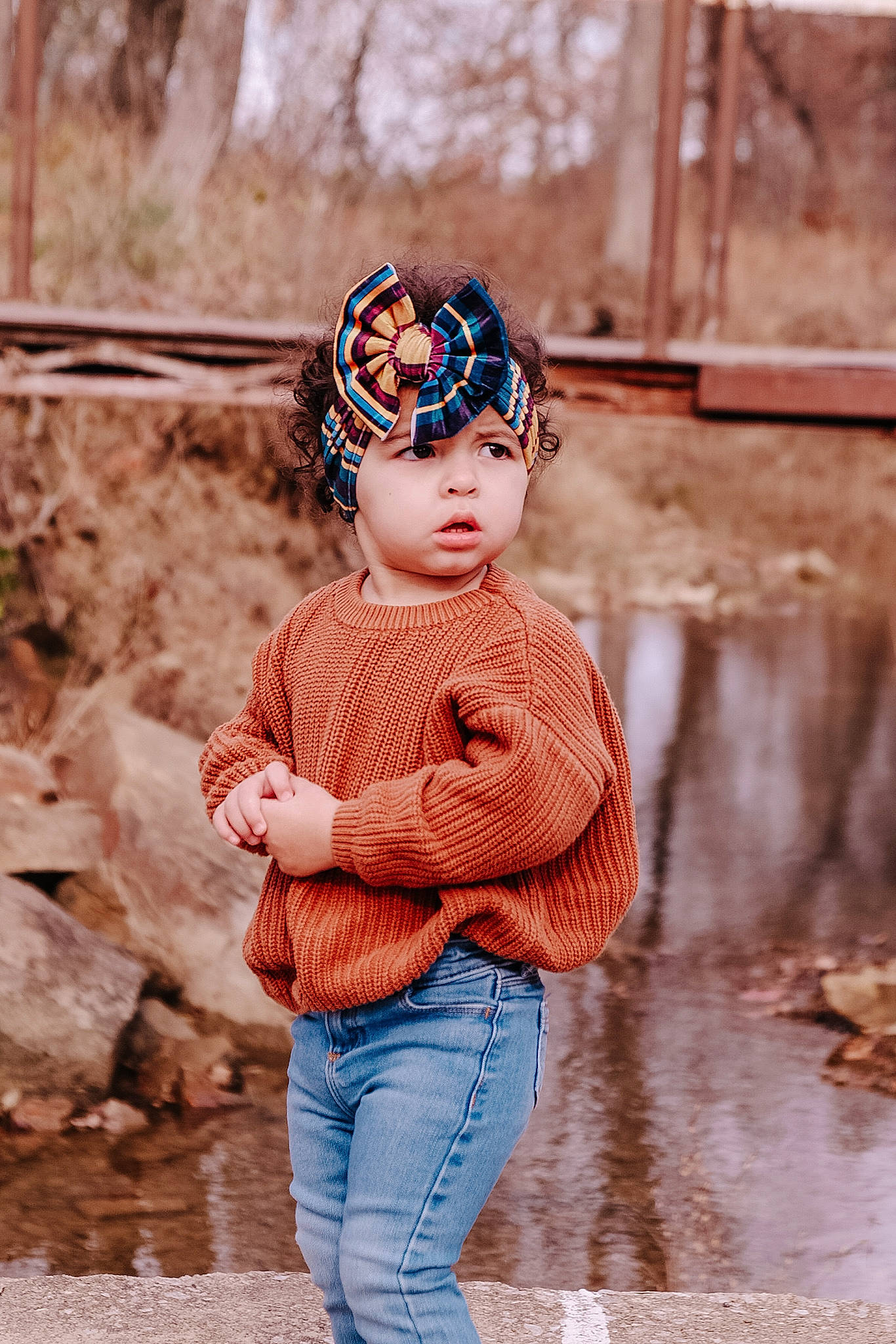 Blakelynn joined the competition — help win amazing prizes! baby, baby_toddler_clothing, cap, child, clothing, electric_blue, eyewear, flash_photography, grass, hair, happy, headband, headpiece, headwear, outerwear, pattern, person, personal_protective_equipment, sleeve, street_fashion