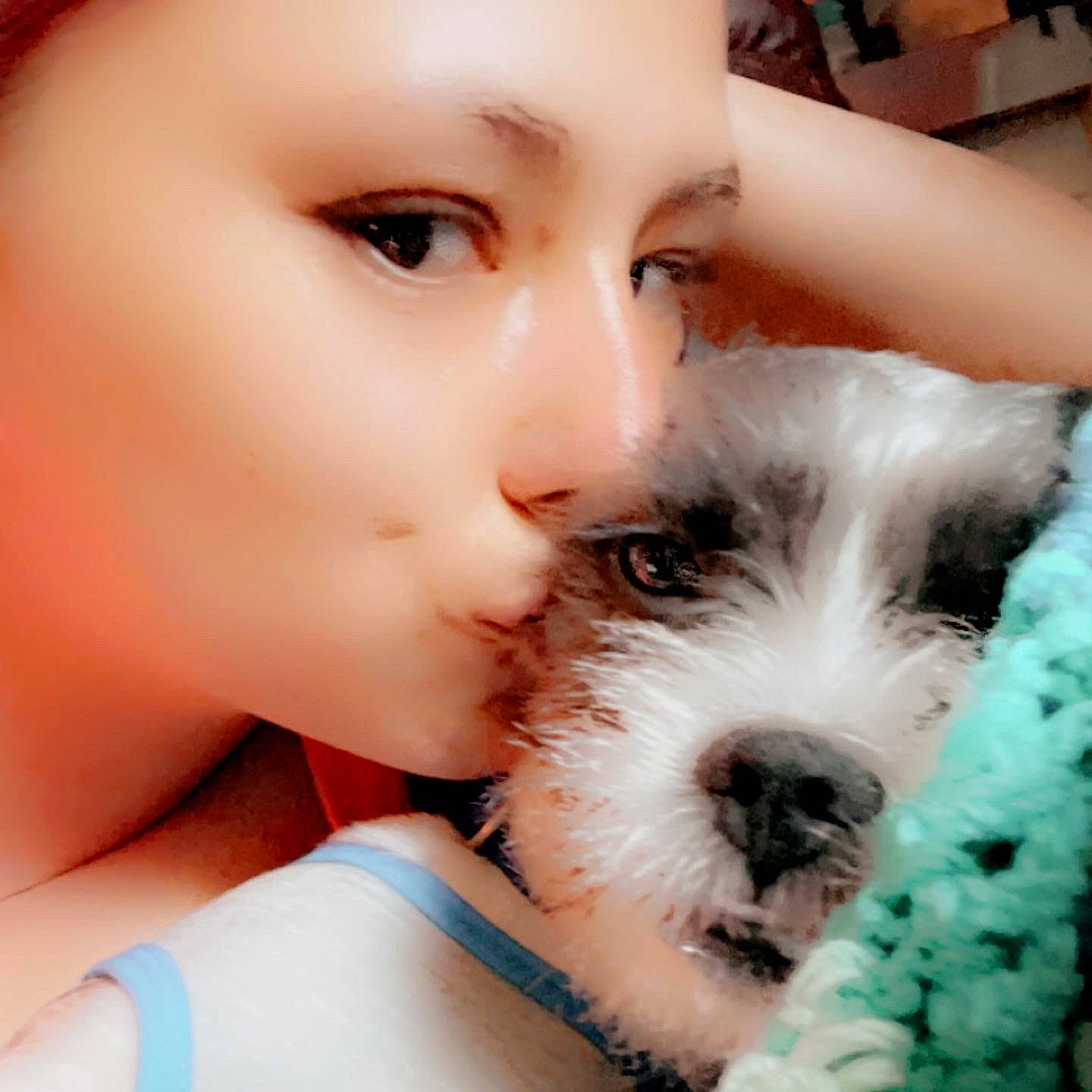 Savvy is registered to the contest to win money with this photo: black_hair, blue, carnivore, dog, dog_breed, eye, eyebrow, eyelash, gesture, hairstyle, hand, happy, head, iris, mouth, muscle, neck, nose, shoulder, skin