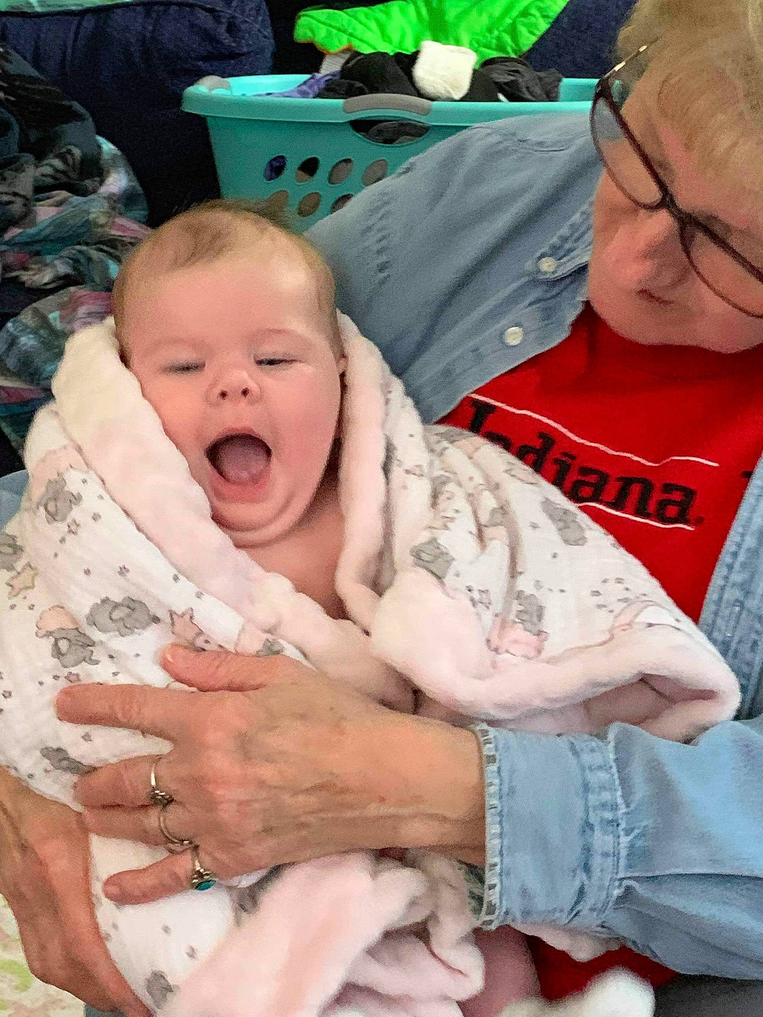 Jenna joined the competition — help win amazing prizes! baby, child, grandparent, person, toddler