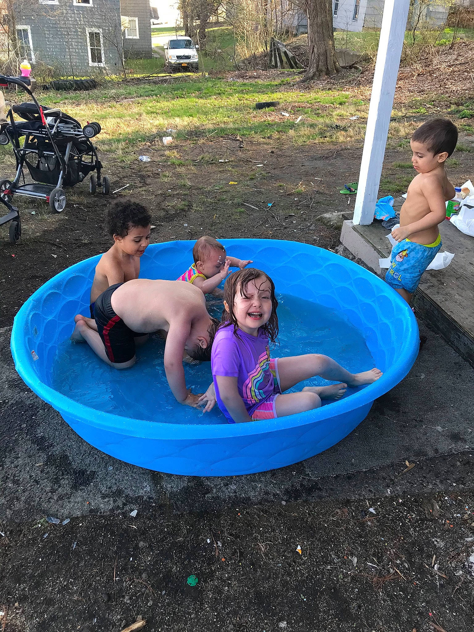 Kadenc joined the competition — help win amazing prizes! bicycle_wheel, blue, event, fun, grass, joy, leisure, motorcycle, outdoor_recreation, person, plant, play, recreation, shade, shorts, sitting, smile, t_shirt, tire, toddler