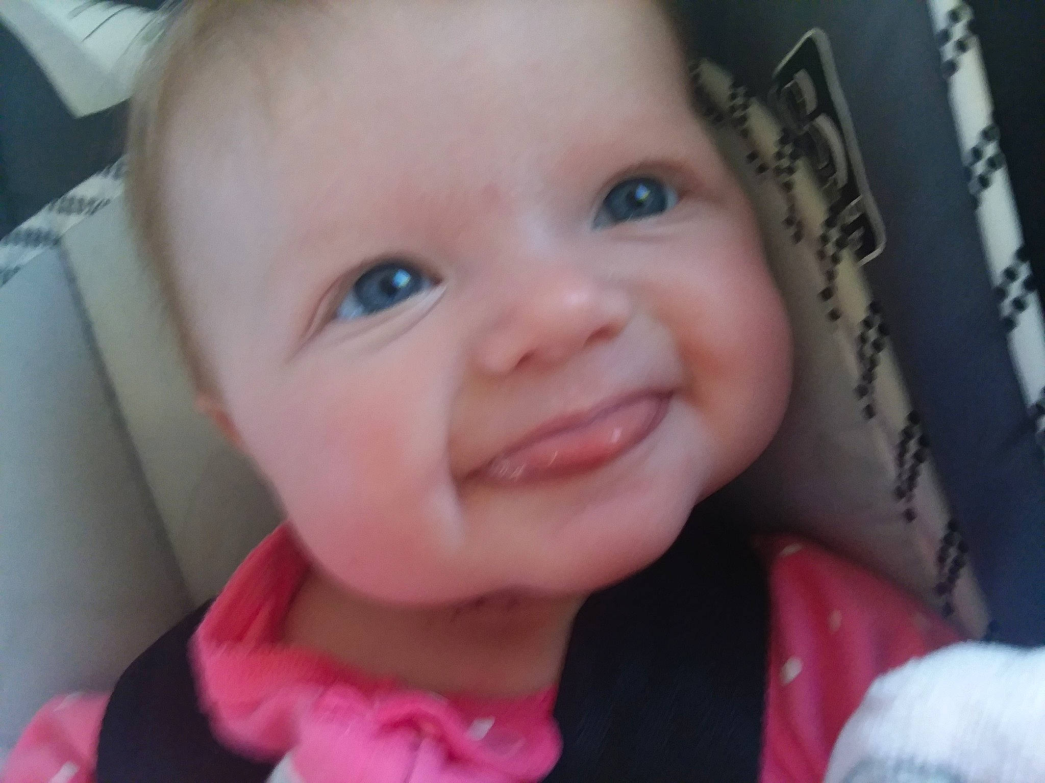 Addalyn is registered to the contest to win money with this photo: baby, beauty, cheek, child, chin, eye, eyebrow, face, facial_expression, forehead, hair, head, iris, joy, lip, mouth, nose, person, product, skin