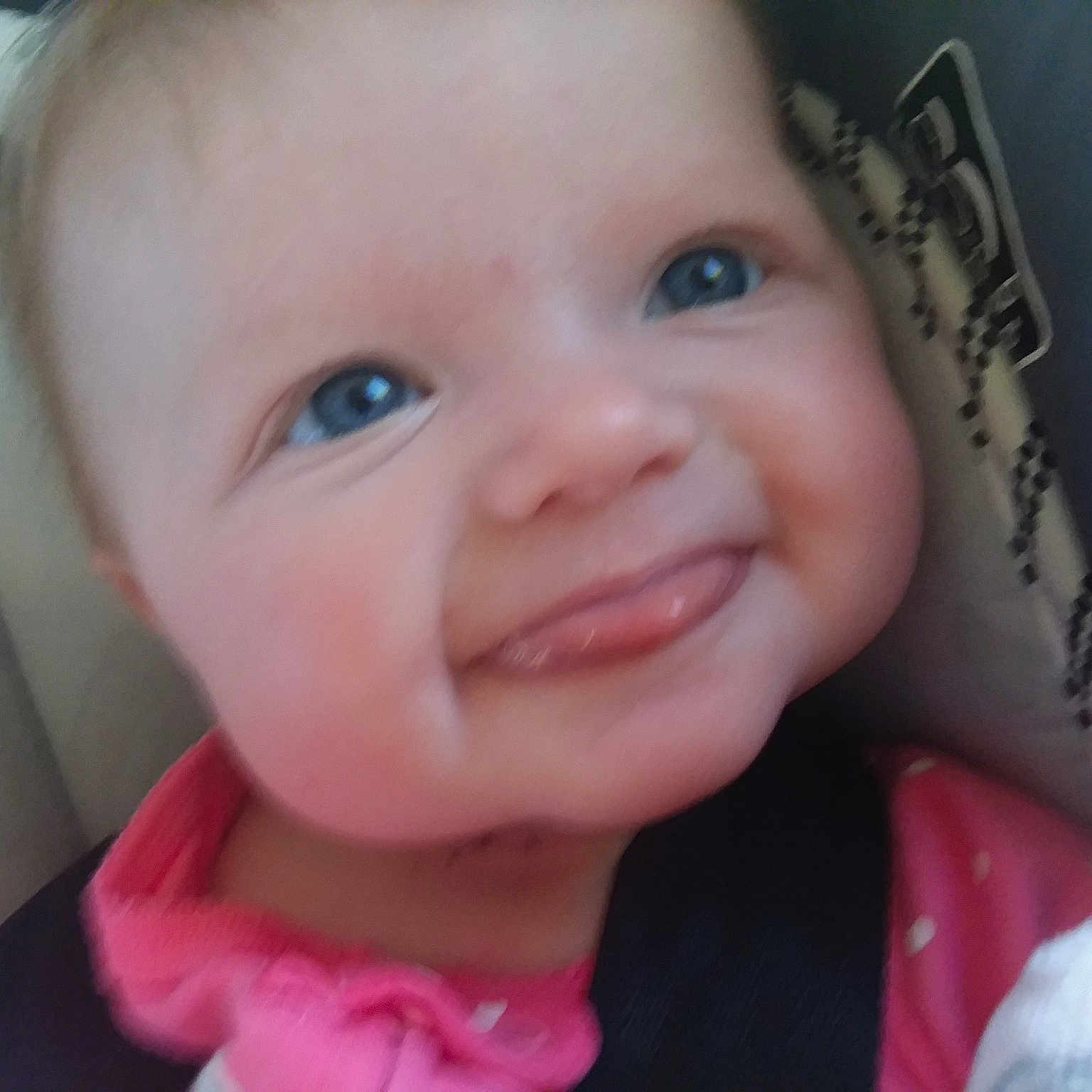 Addalyn is registered to the contest to win money with this photo: baby, beauty, cheek, child, chin, eye, eyebrow, face, facial_expression, forehead, hair, head, iris, joy, lip, mouth, nose, person, product, skin