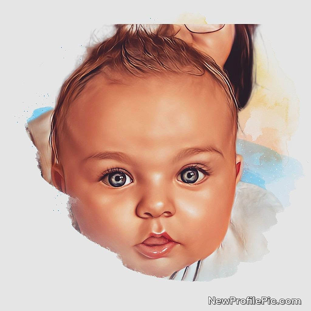 Sohan participe au concours pour gagner de l'argent avec cette photo : art, baby, brown_hair, cheek, ear, eyebrow, eyelash, fashion_accessory, forehead, hair_accessory, happy, headpiece, iris, jaw, lip, neck, no_expression, nose, person, skin