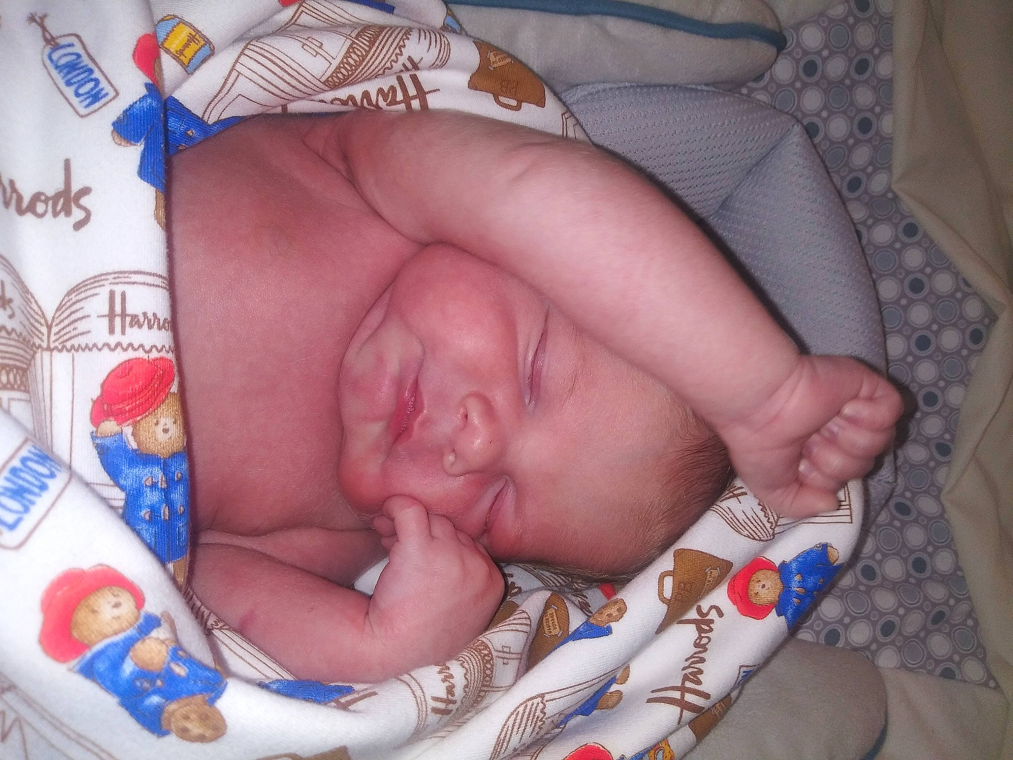 Torryn joined the competition — help win amazing prizes! arm, baby, baby_sleeping, bed, bedtime, cheek, comfort, ear, eyelash, finger, fun, hand, head, iris, mouth, nail, person, product, skin, thumb