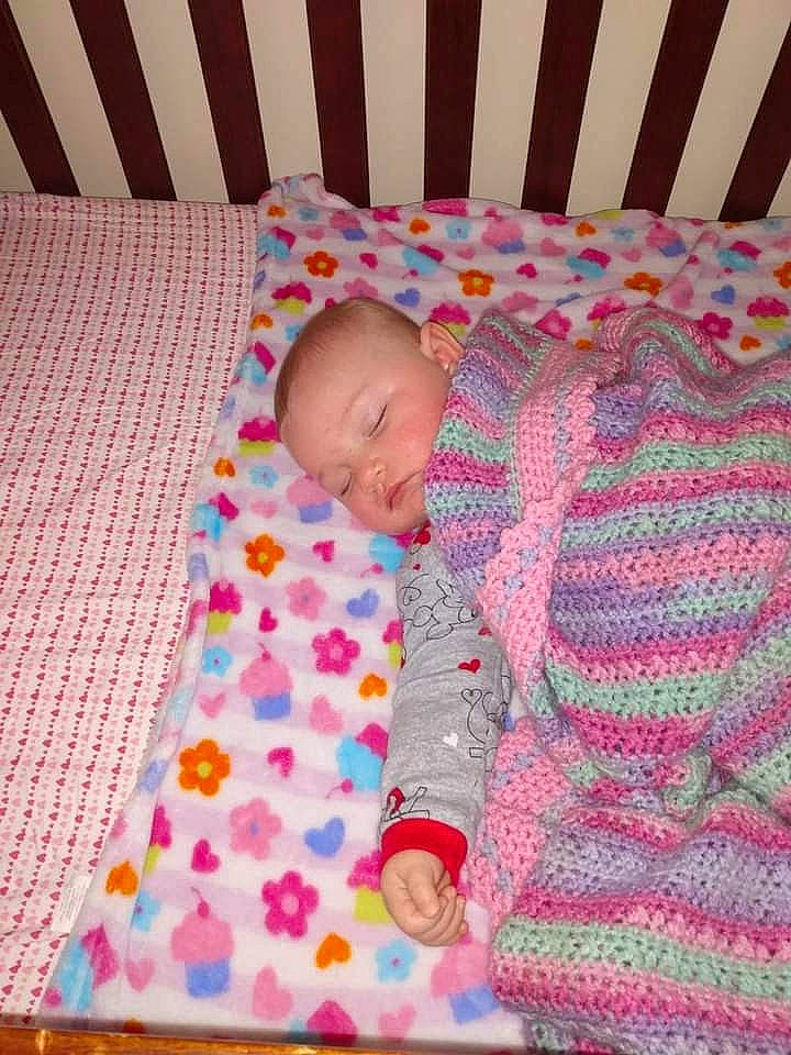 Reign joined the competition — help win amazing prizes! baby, baby_products, baby_toddler_clothing, bed_sheet, bedding, bedtime, child, comfort, linens, magenta, nap, pattern, person, pink, quilt, room, sleeve, textile, toddler, woolen