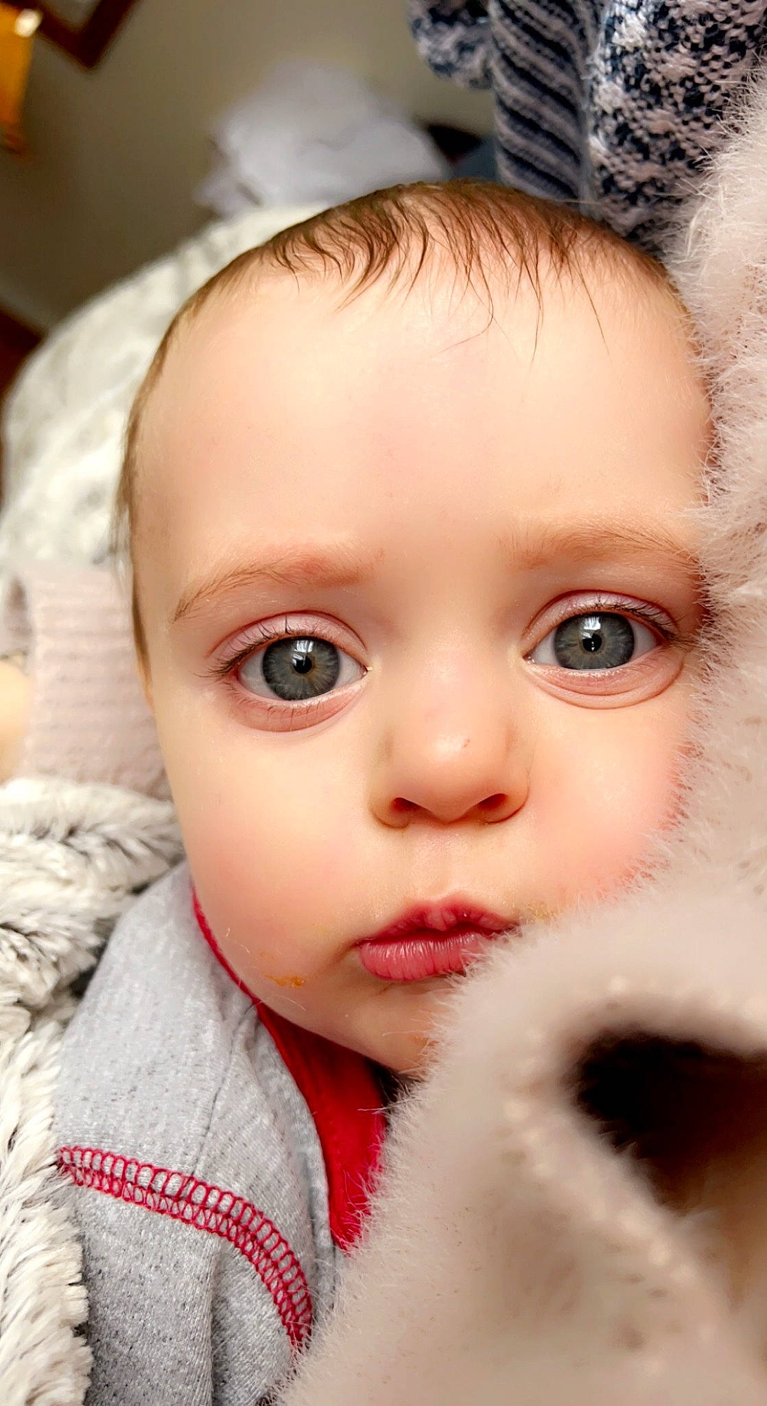 Porter joined the competition — help win amazing prizes! baby, black_hair, cheek, chin, ear, eye, eyebrow, eyelash, flash_photography, forehead, happy, human_body, iris, jaw, lip, mouth, no_expression, nose, person, skin