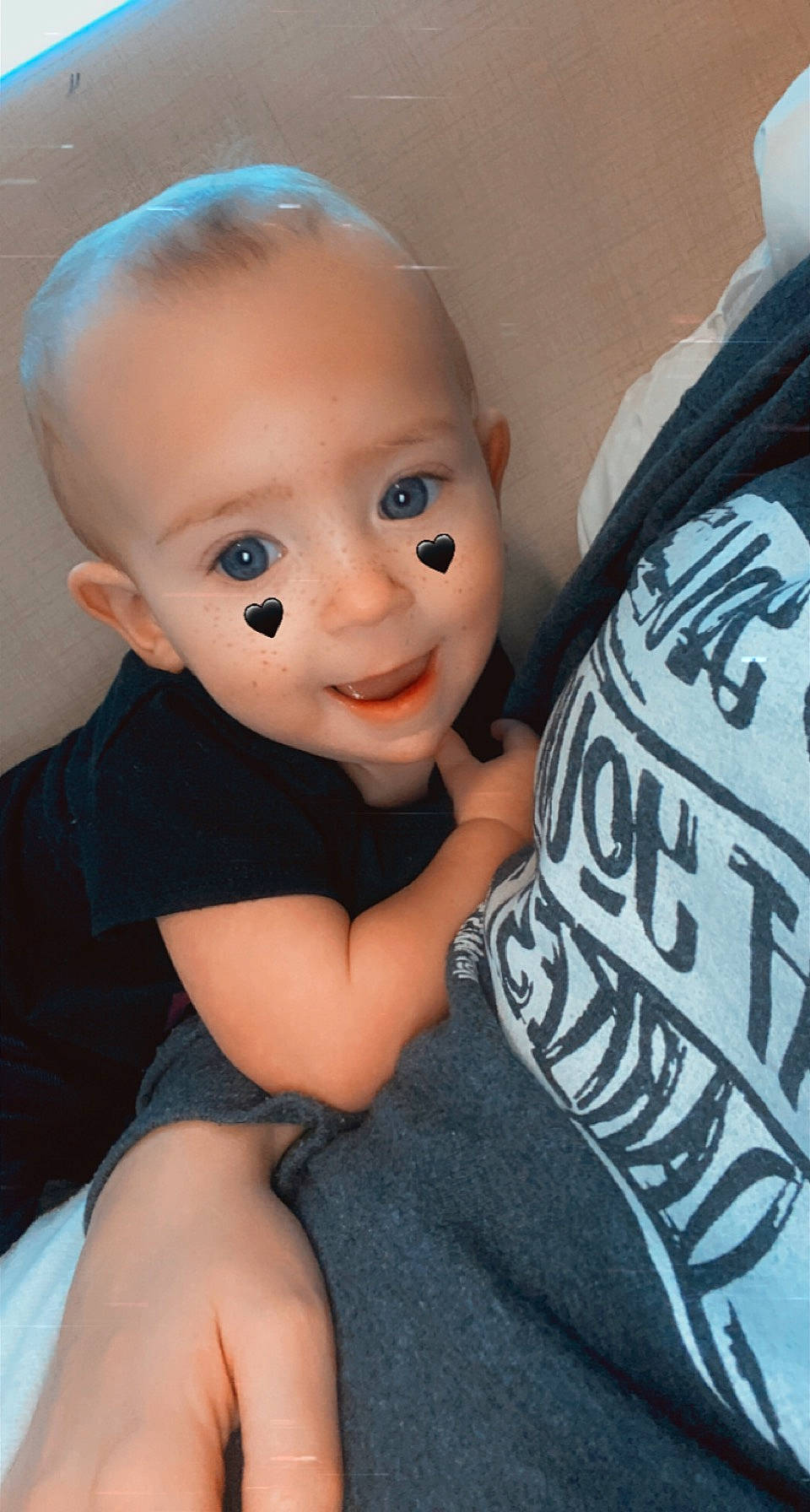 Cambree joined the competition — help win amazing prizes! arm, baby_toddler_clothing, cheek, chin, comfort, cool, eye, facial_expression, finger, grey, hairstyle, head, joint, mammal, mouth, nose, person, skin, sleeve, smile