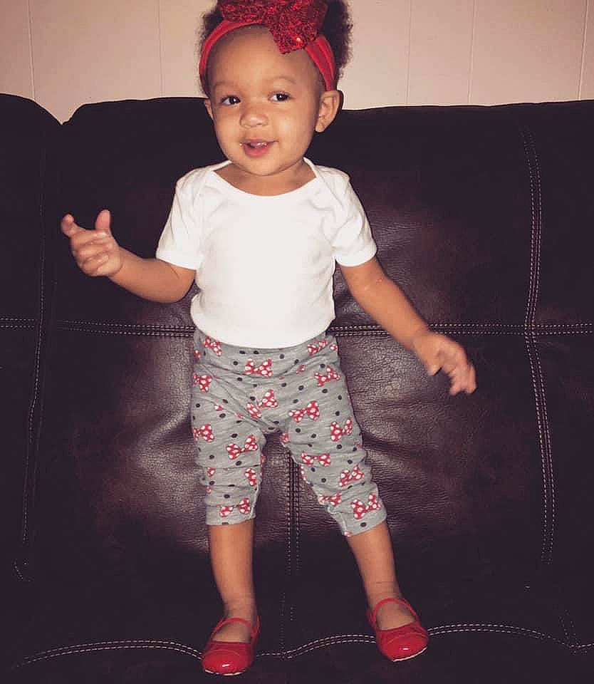 Adalia joined the competition — help win amazing prizes! baby, baby_toddler_clothing, child, child_model, clothing, design, joint, joy, leggings, pattern, person, pink, product, shoe, skin, sleeve, sportswear, standing, t_shirt, toddler