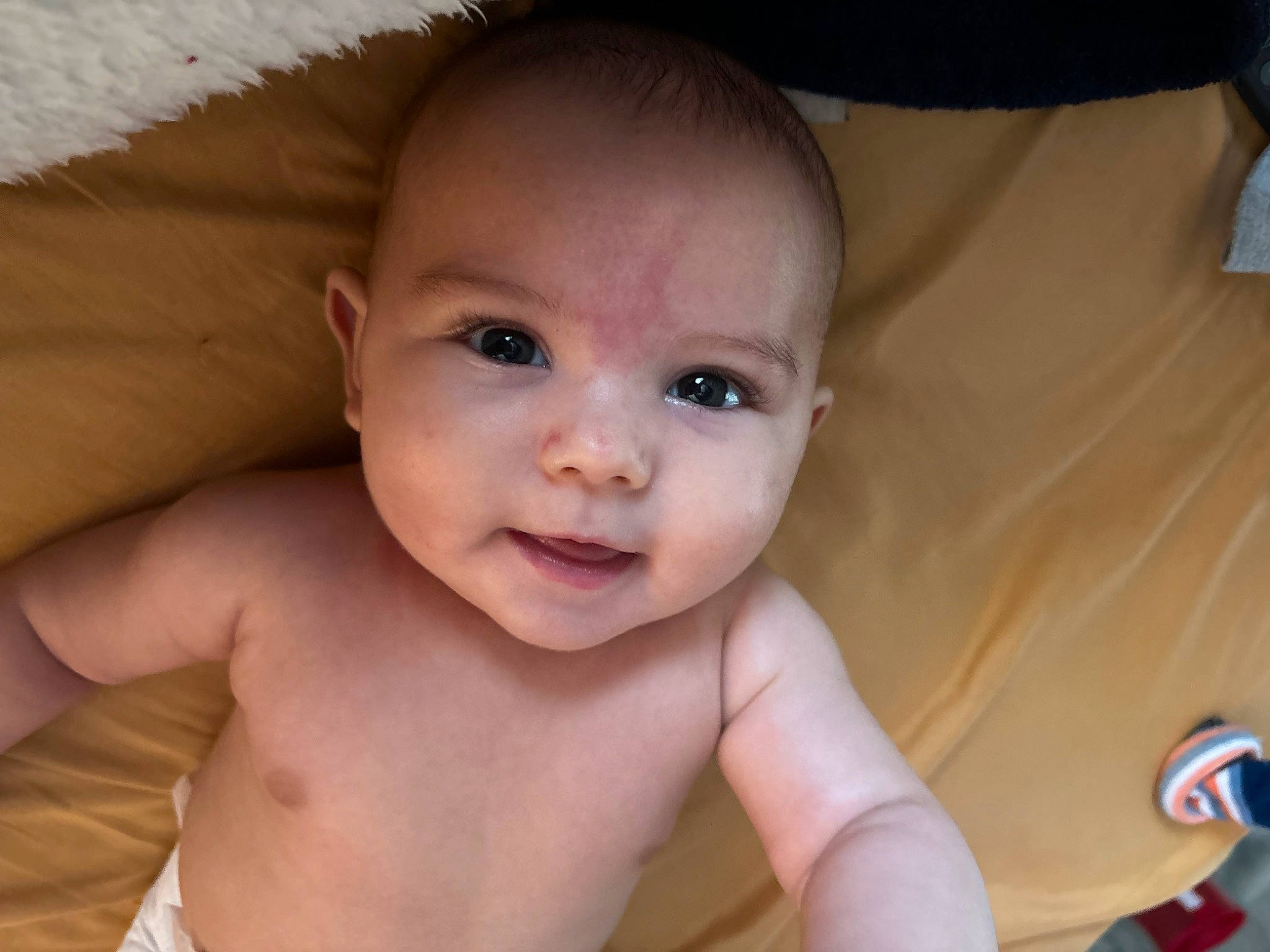 Ezekiel joined the competition — help win amazing prizes! baby, cheek, chest, chin, ear, eye, eyebrow, eyelash, face, hair, head, iris, lip, mouth, muscle, neck, nose, person, skin, smile