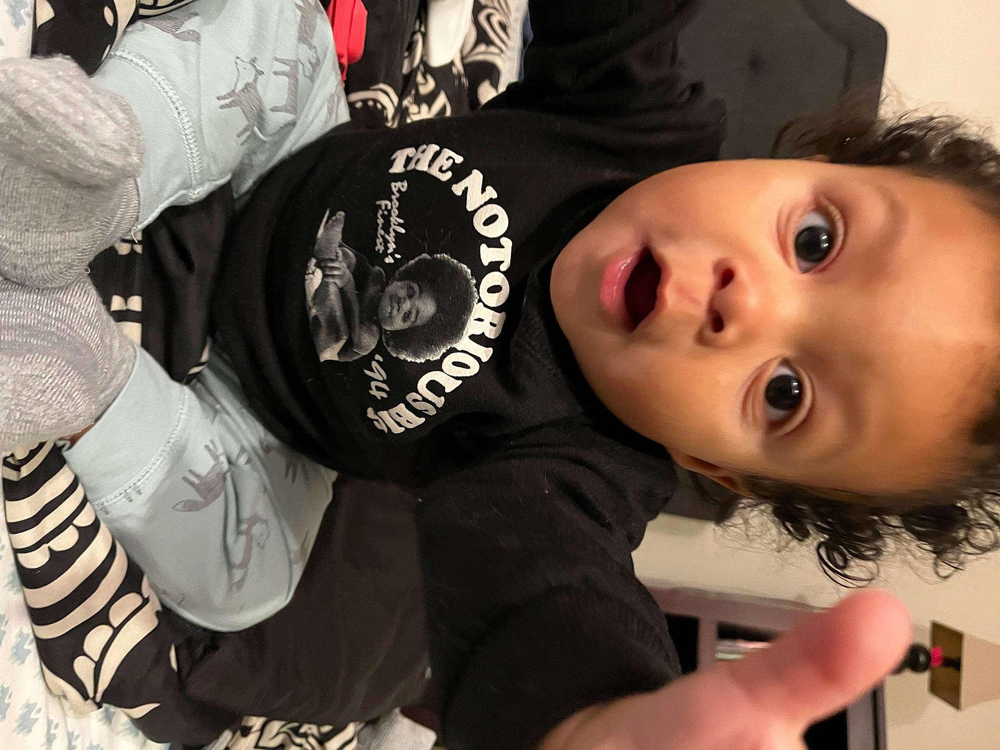 Elijah is registered to the contest to win money with this photo: black_hair, child, eyelash, fashion_accessory, flash_photography, font, fur, happy, person, portrait_photography, sleeve, surprise, toddler