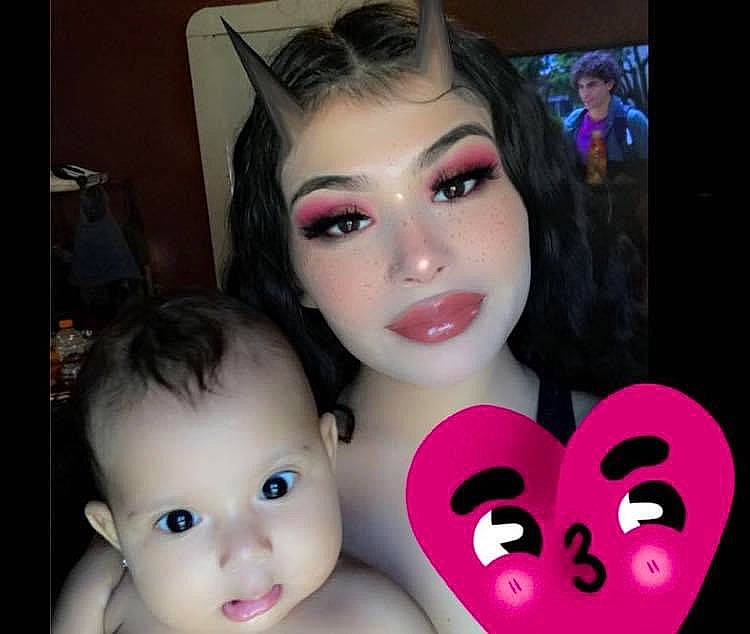 Naomi joined the competition — help win amazing prizes! beauty, black_hair, cheek, chin, close_up, eye_liner, eye_shadow, eyebrow, eyelash, forehead, happy, iris, lip, lipstick, makeover, mouth, nose, organ, person, pink