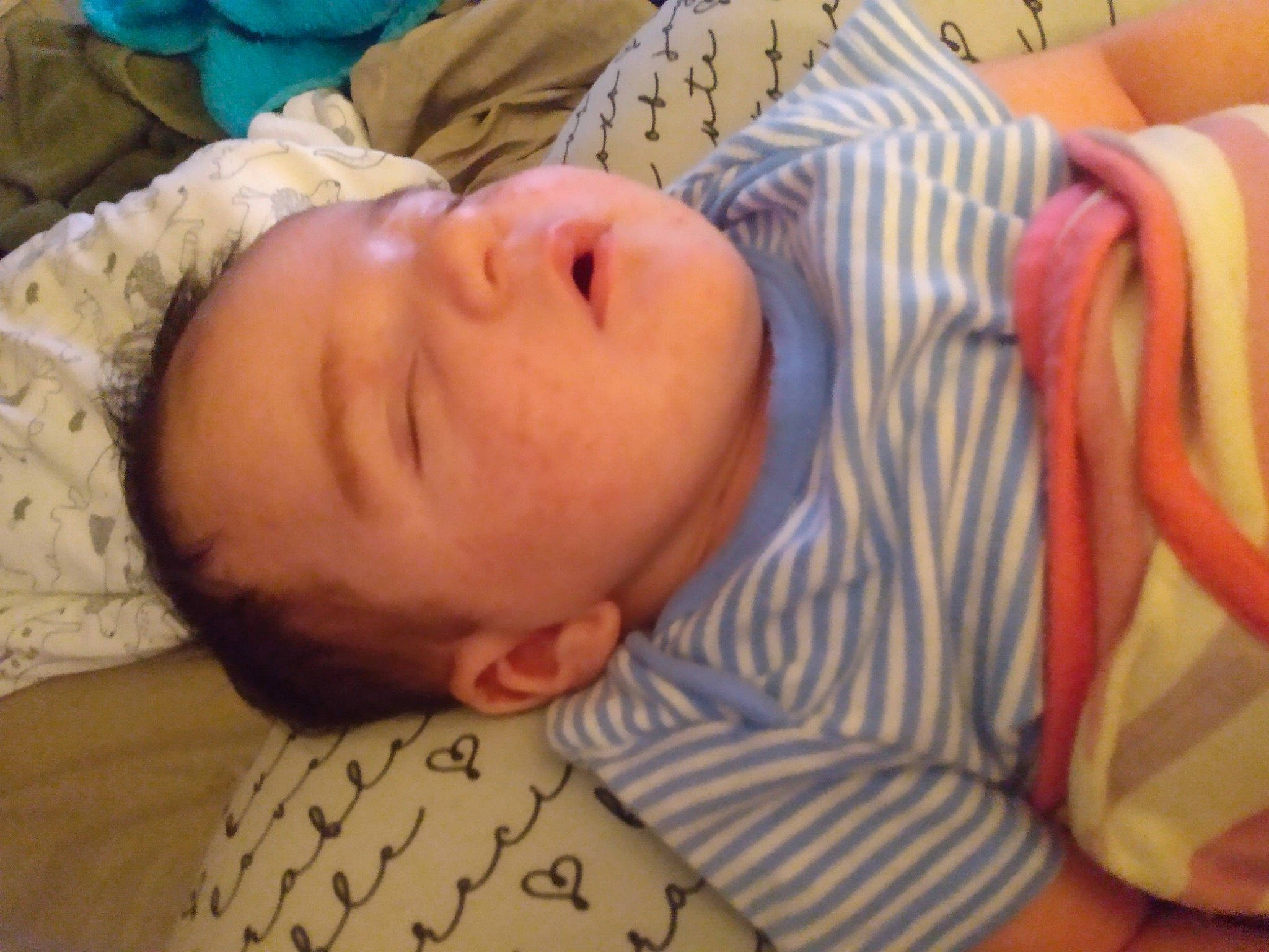 Adelyn joined the competition — help win amazing prizes! baby, baby_products, baby_sleeping, baby_toddler_clothing, bedtime, cheek, child, comfort, eye, eyelash, human_body, iris, linens, lip, mouth, nap, nose, person, room, skin