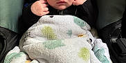 Wyatt joined the competition — help win amazing prizes! baby, newborn, sleeping, hat, striped_hat, blanket, car_seat, infant, child, cozy, cute, peaceful, toddler, clothing, indoor, portrait, baby_clothes, bundle, resting, seat