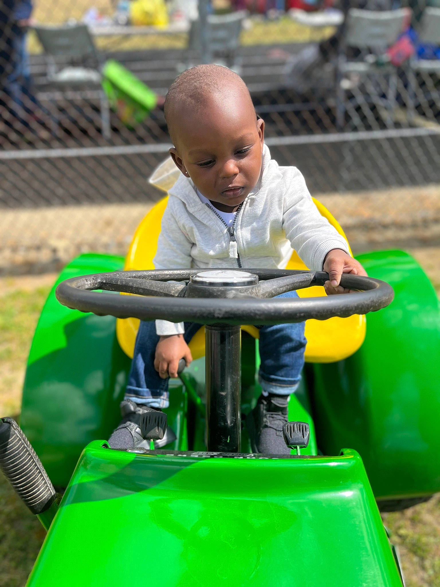 Kartier joined the competition — help win amazing prizes! automotive_tire, automotive_wheel_system, baby, child, city, competition_event, fun, grass, green, lawn, leisure, motor_vehicle, person, play, recreation, sitting, tire, toddler, vehicle, wheel