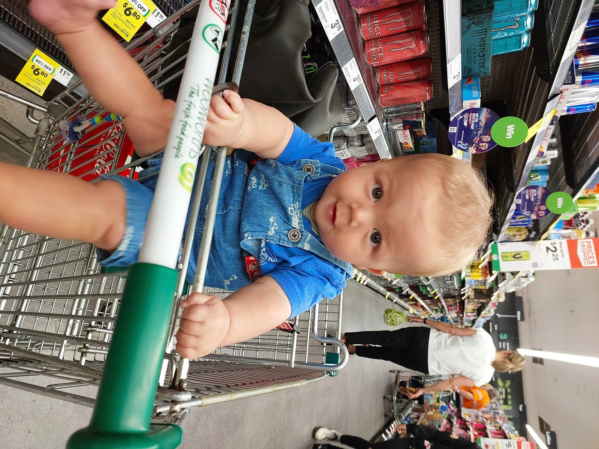 Huxlley joined the competition — help win amazing prizes! amusement_ride, baby, child, city, electric_blue, engineering, fun, human_leg, leisure, person, play, playground, public_space, recreation, t_shirt, thigh, toddler