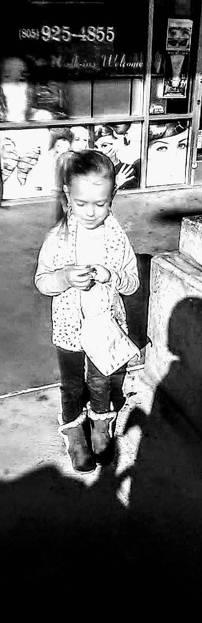 Estella joined the competition — help win amazing prizes! black_and_white, child, monochrome, person, photograph, photography, smile, snapshot, standing, style, toddler