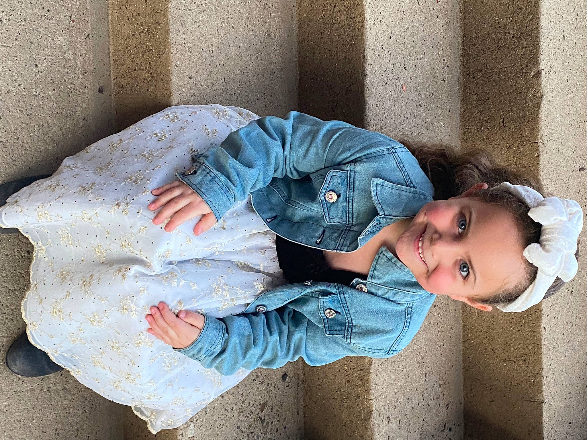 Rayna joined the competition — help win amazing prizes! baby, baby_toddler_clothing, child, comfort, denim, elbow, electric_blue, eye, flash_photography, happy, human_body, human_leg, joy, leg, leisure, mouth, person, shoulder, sitting, skin