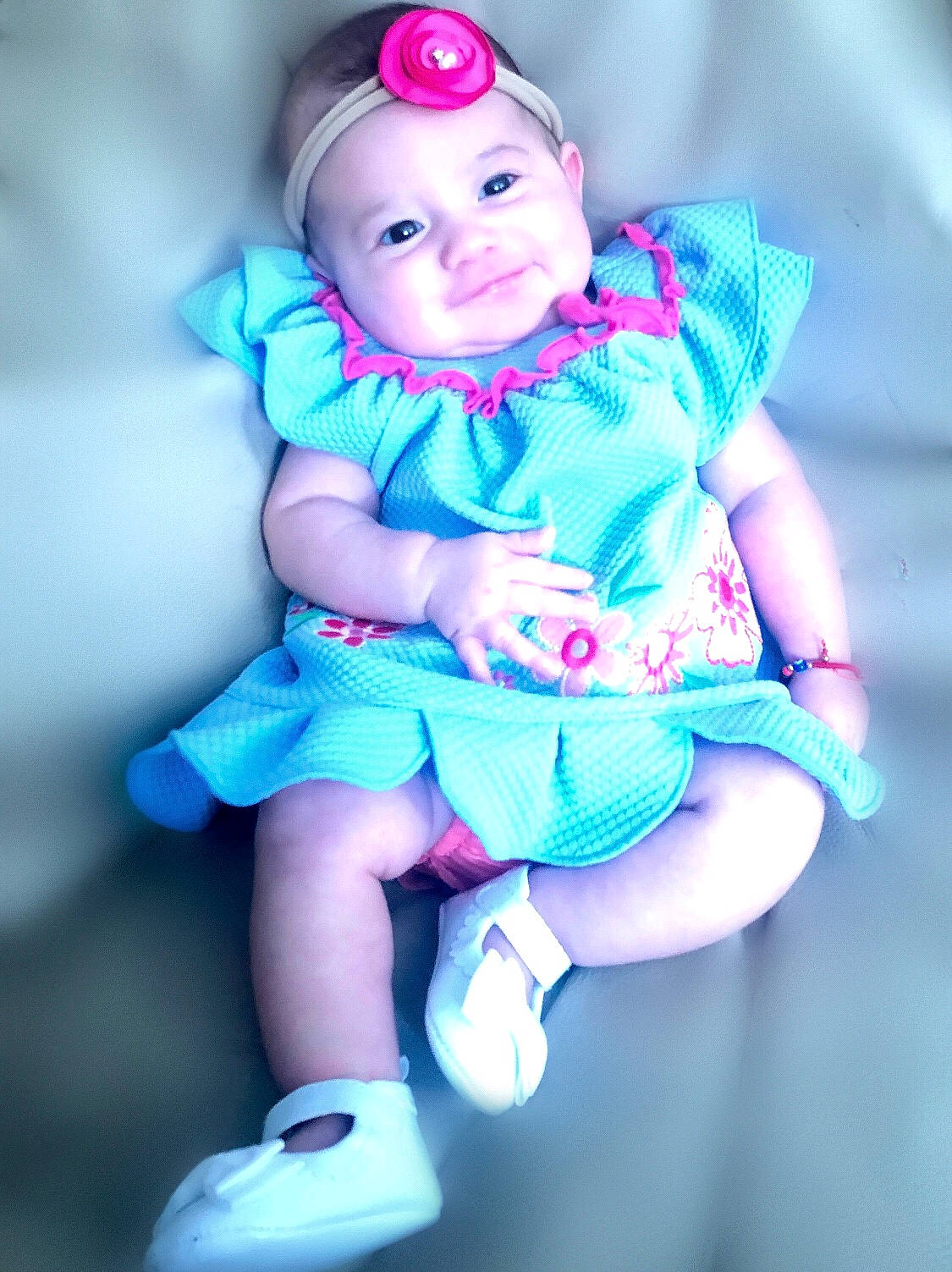 Seline joined the competition — help win amazing prizes! baby, beauty, blue, cheek, child, fun, happy, person, photography, pink, plant, play, purple, skin, smile, toddler