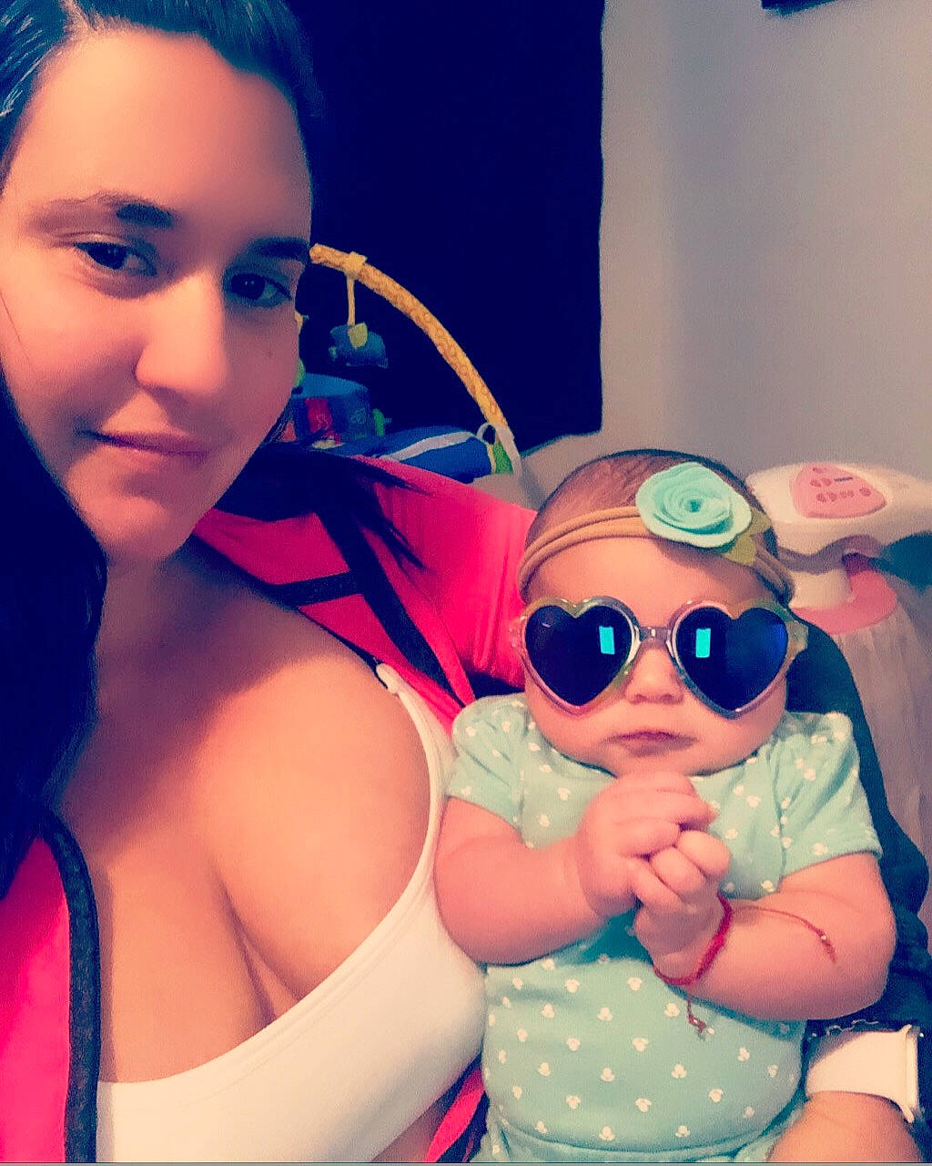 Seline joined the competition — help win amazing prizes! baby, beauty, child, cool, ear, eye, eyewear, face, fun, glasses, head, joy, lip, mother, nose, person, photography, selfie, skin, sunglasses