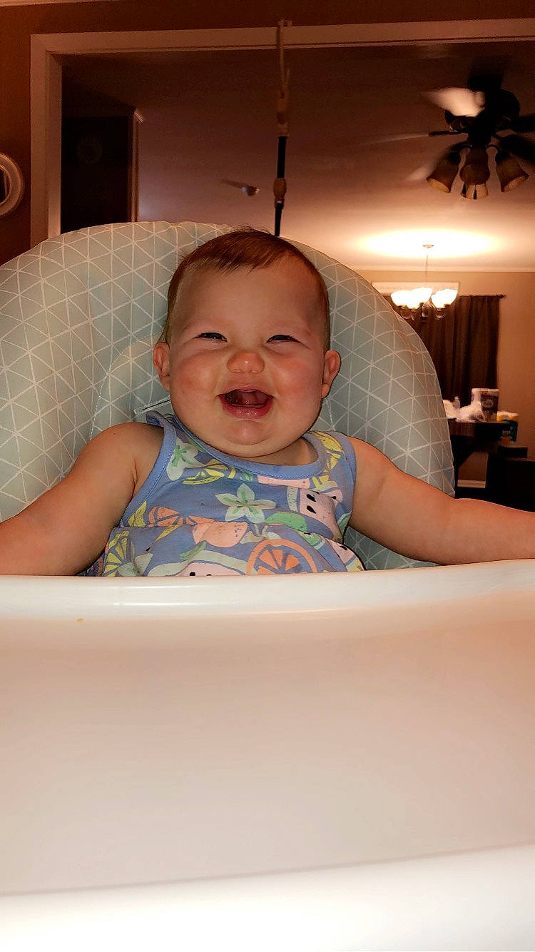 Mary Alice joined the competition — help win amazing prizes! baby, cheek, child, face, fun, head, person, skin, smile, toddler, vacation