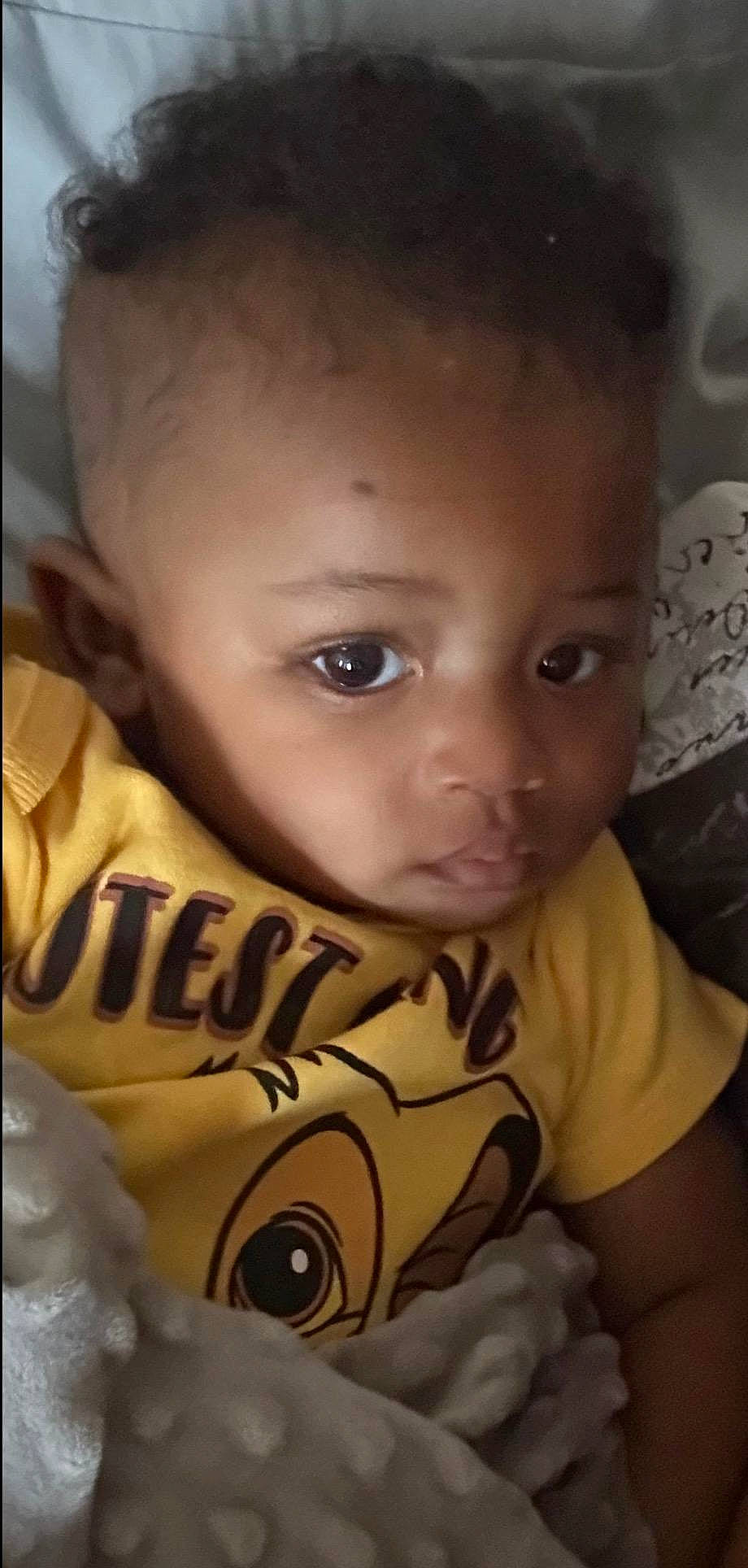 Landon joined the competition — help win amazing prizes! baby, cheek, chin, comfort, ear, eye, eyebrow, eyelash, facial_expression, finger, forehead, hairstyle, human, iris, lip, mouth, nose, organ, person, skin