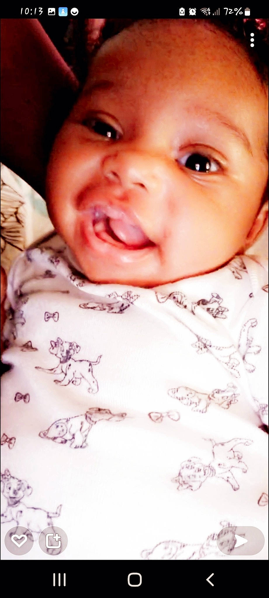 Nayannah participe au concours pour gagner de l'argent avec cette photo : baby, baby_toddler_clothing, cheek, chin, dress, eyebrow, face, happy, iris, lip, mouth, neck, nose, organ, person, pink, skin, sleeve, smile, toddler