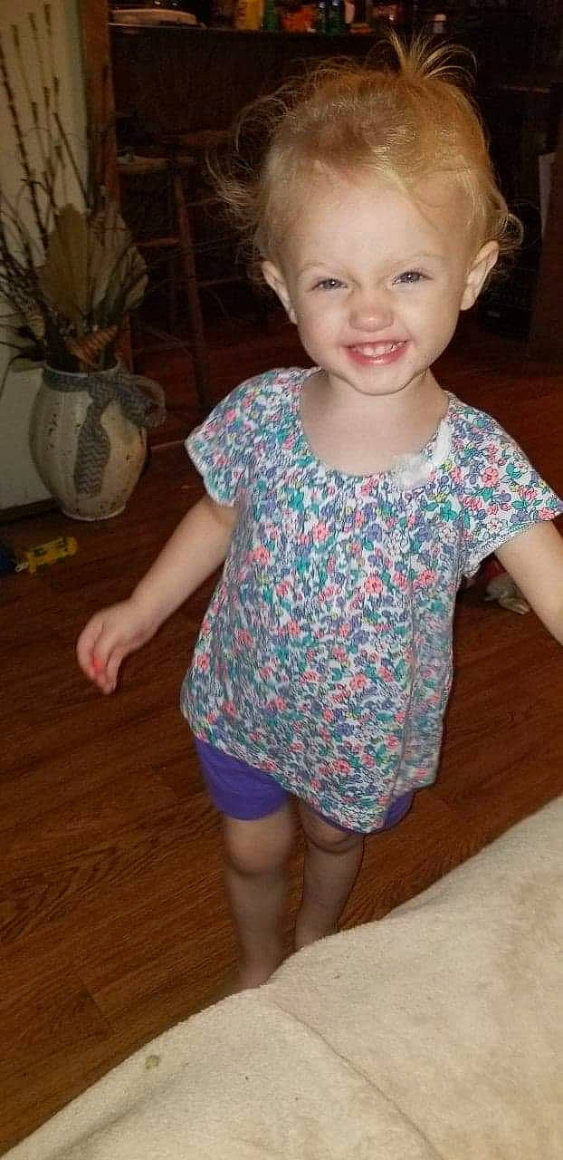 Annzlee is registered to the contest to win money with this photo: blond, brown_hair, cheek, child, child_model, dress, hair, iris, joint, joy, leg, nose, pattern, person, play, shoulder, skin, sleeve, smile, standing