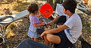 Lilith joined the competition — help win amazing prizes! backyard, barbecue, boy, cat, chair, child, cooking, family, food, garden, girl, grill, hamburger, outdoor, picnic, play, summer, sunlight, table, trees