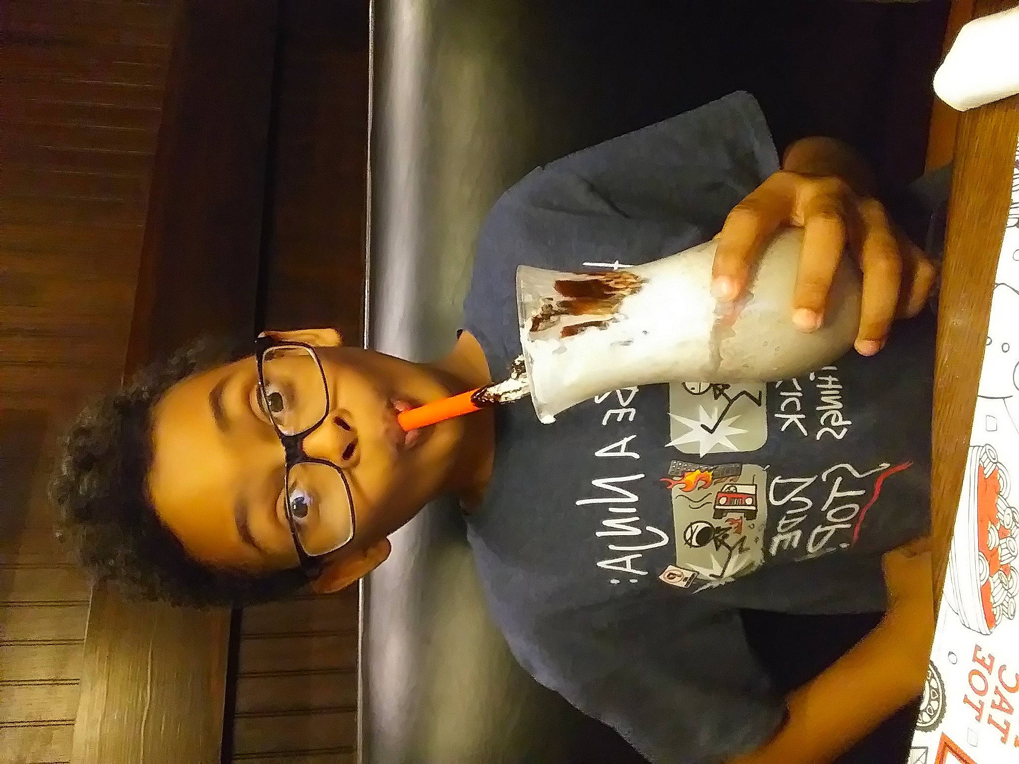 Brandon is registered to the contest to win money with this photo: person, surprise