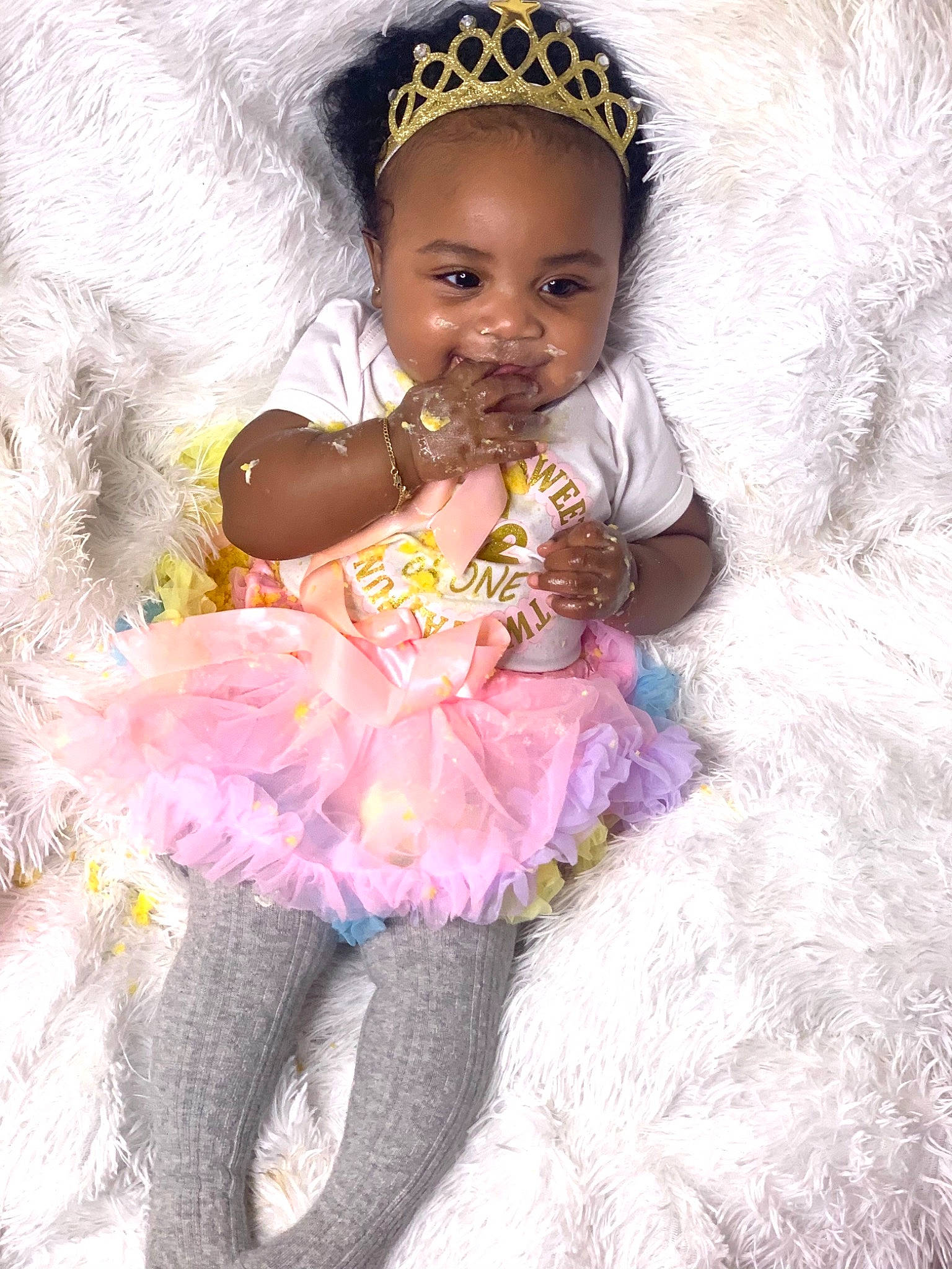 Lailani is registered to the contest to win money with this photo: baby, baby_toddler_clothing, ballet_tutu, child, costume, costume_accessory, hair_accessory, headgear, headpiece, person, pink, smile, toddler