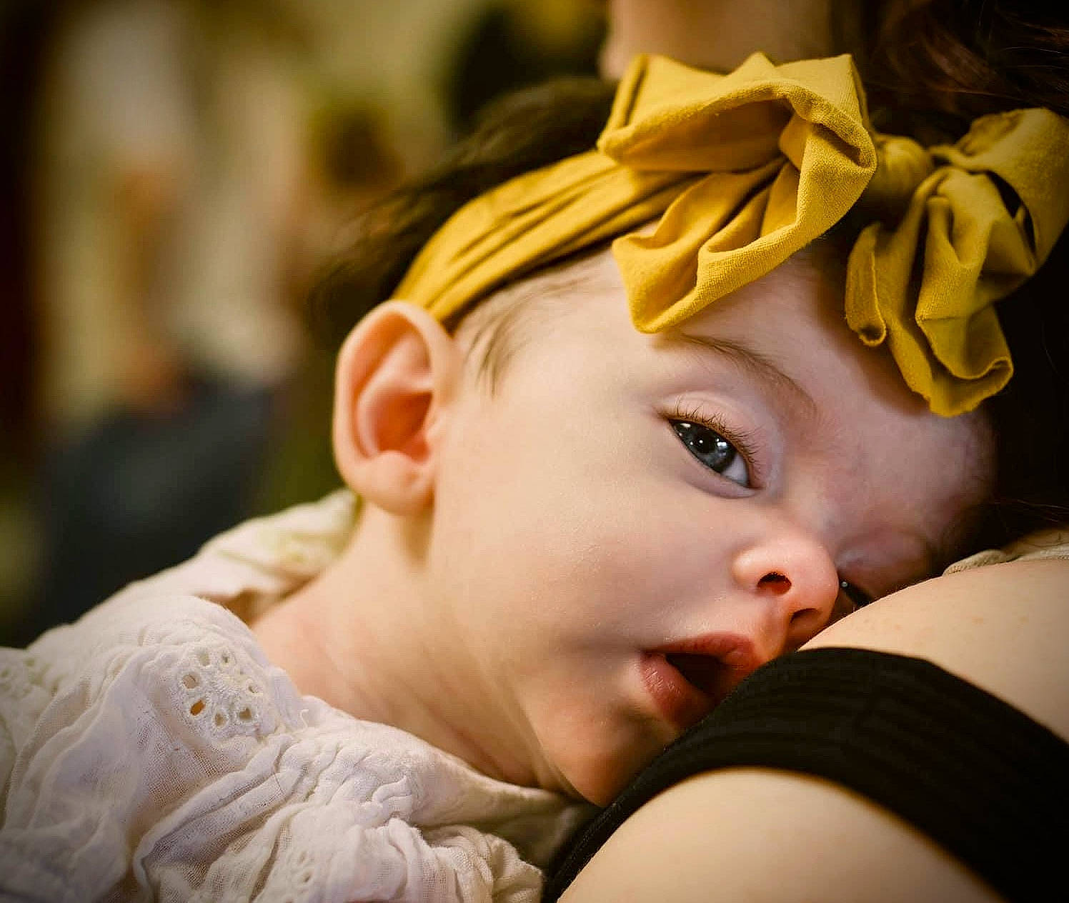 Beverly is registered to the contest to win money with this photo: baby, child, chin, comfort, cool, ear, eye, eyebrow, eyelash, flash_photography, fun, happy, head, headband, headpiece, iris, lip, neck, person, skin