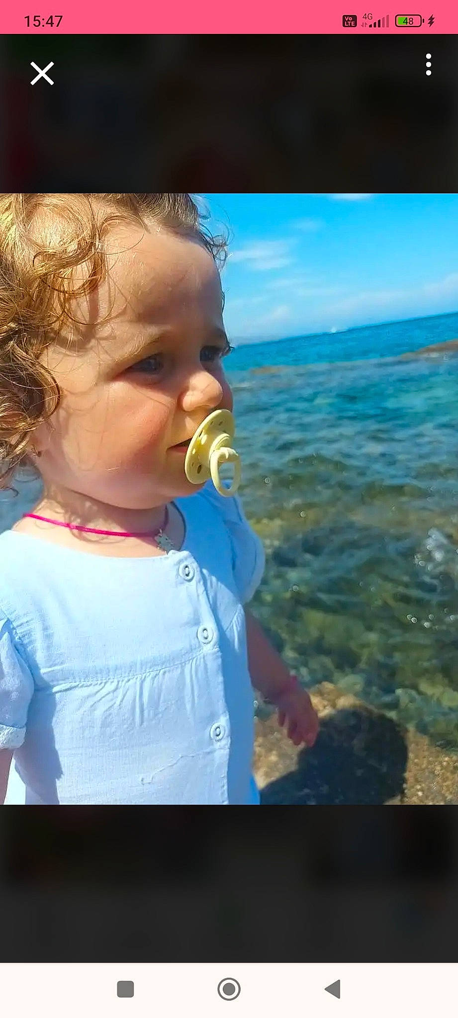 Néhémie participe au concours pour gagner de l'argent avec cette photo : azure, baby, baby_toddler_clothing, beach, beauty, cloud, cool, fun, grass, happy, iris, lake, lip, mouth, nose, person, skin, sky, sunlight, toddler