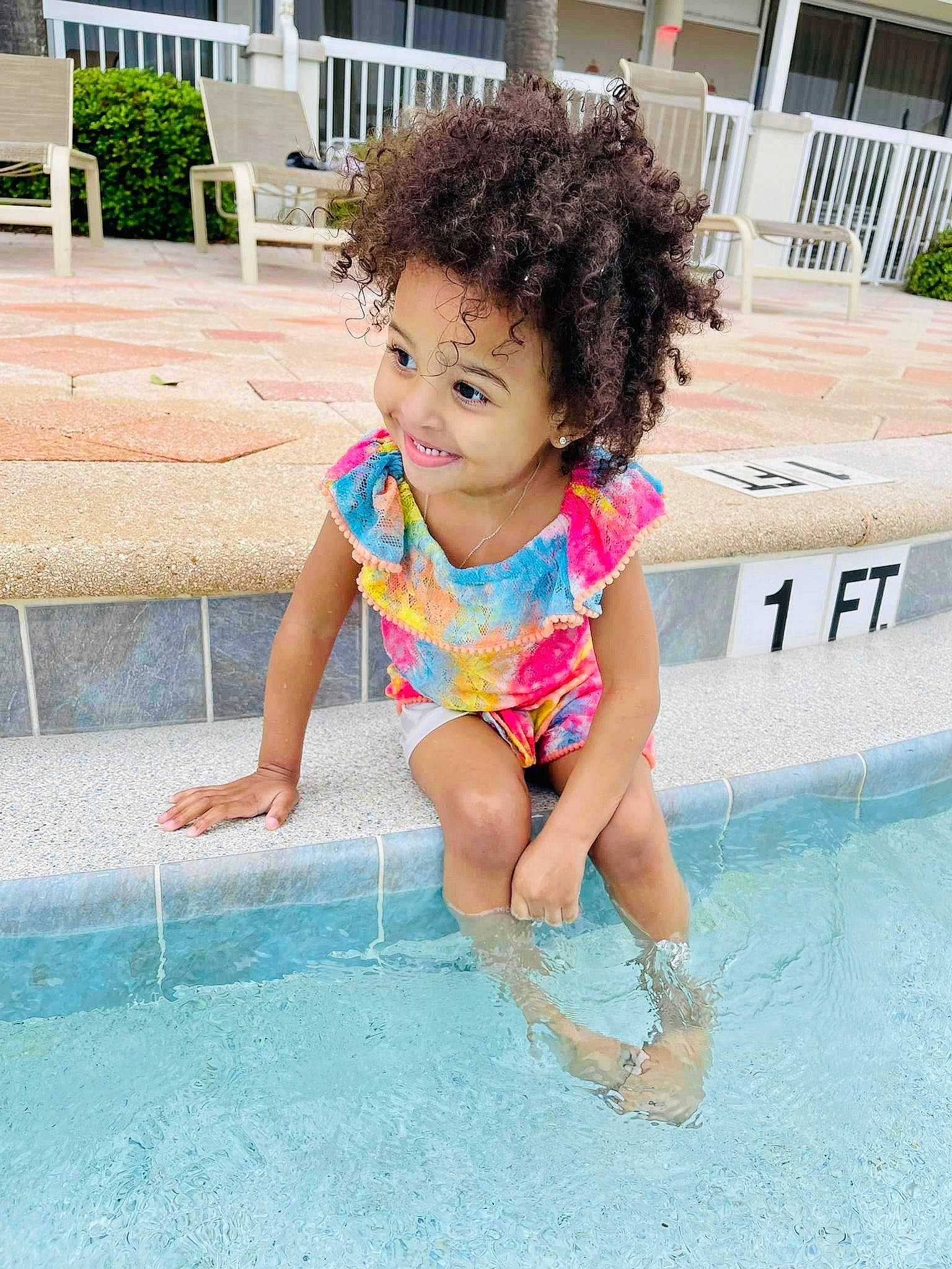 Jaleesa joined the competition — help win amazing prizes! barefoot, bathing, beauty, building, child, fun, games, happy, human_leg, joy, leisure, leisure_centre, person, pink, plant, play, recreation, swimming_pool, thigh, toddler
