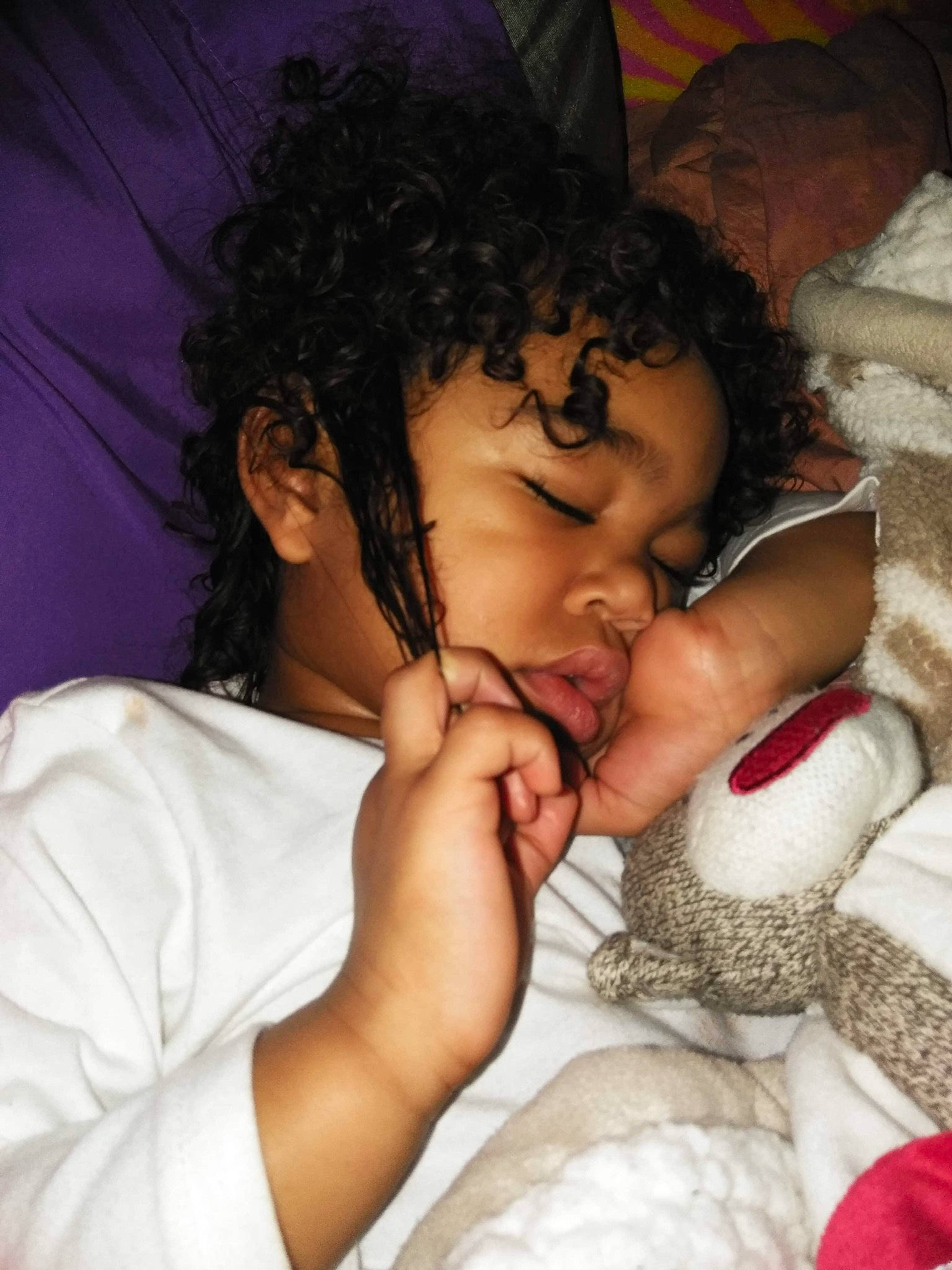 Zayne is registered to the contest to win money with this photo: black_hair, cheek, child, gesture, human, nose, person, sleep