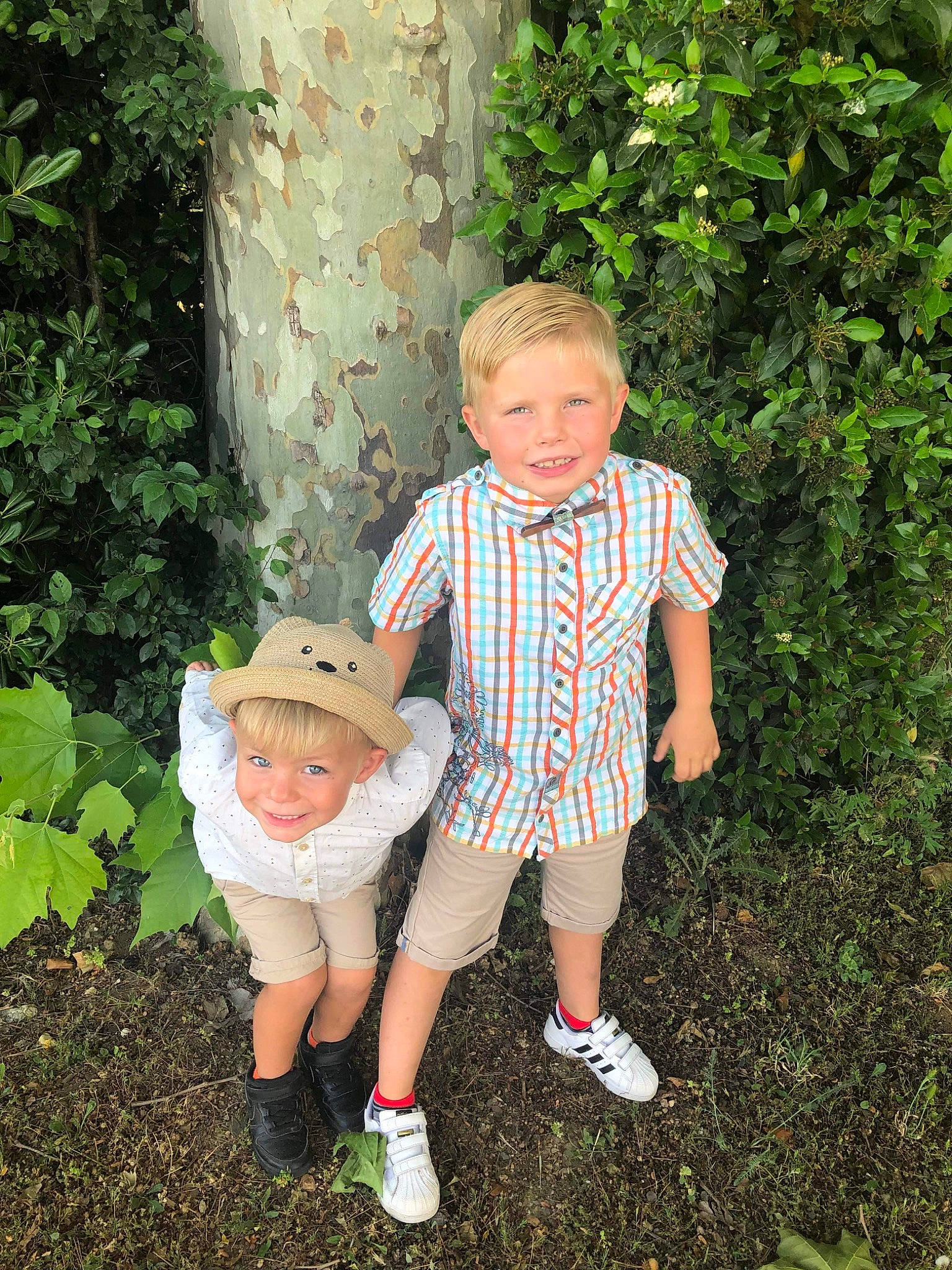 Gianni participe au concours pour gagner de l'argent avec cette photo : baby_toddler_clothing, botany, cap, child, fun, garden, grass, green, happy, hat, joy, leaf, leisure, people_in_nature, person, plant, shorts, smile, sneakers, t_shirt