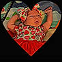 Emilia joined the competition — help win amazing prizes! adorable, baby, baby_girl, child, closeup, colorful_background, cute, fabric, headband, headwear, heart_shape, infant, lying_down, minnie_mouse, patterned_clothing, portrait, raised_arm, red_skirt, soft_lighting, strawberries