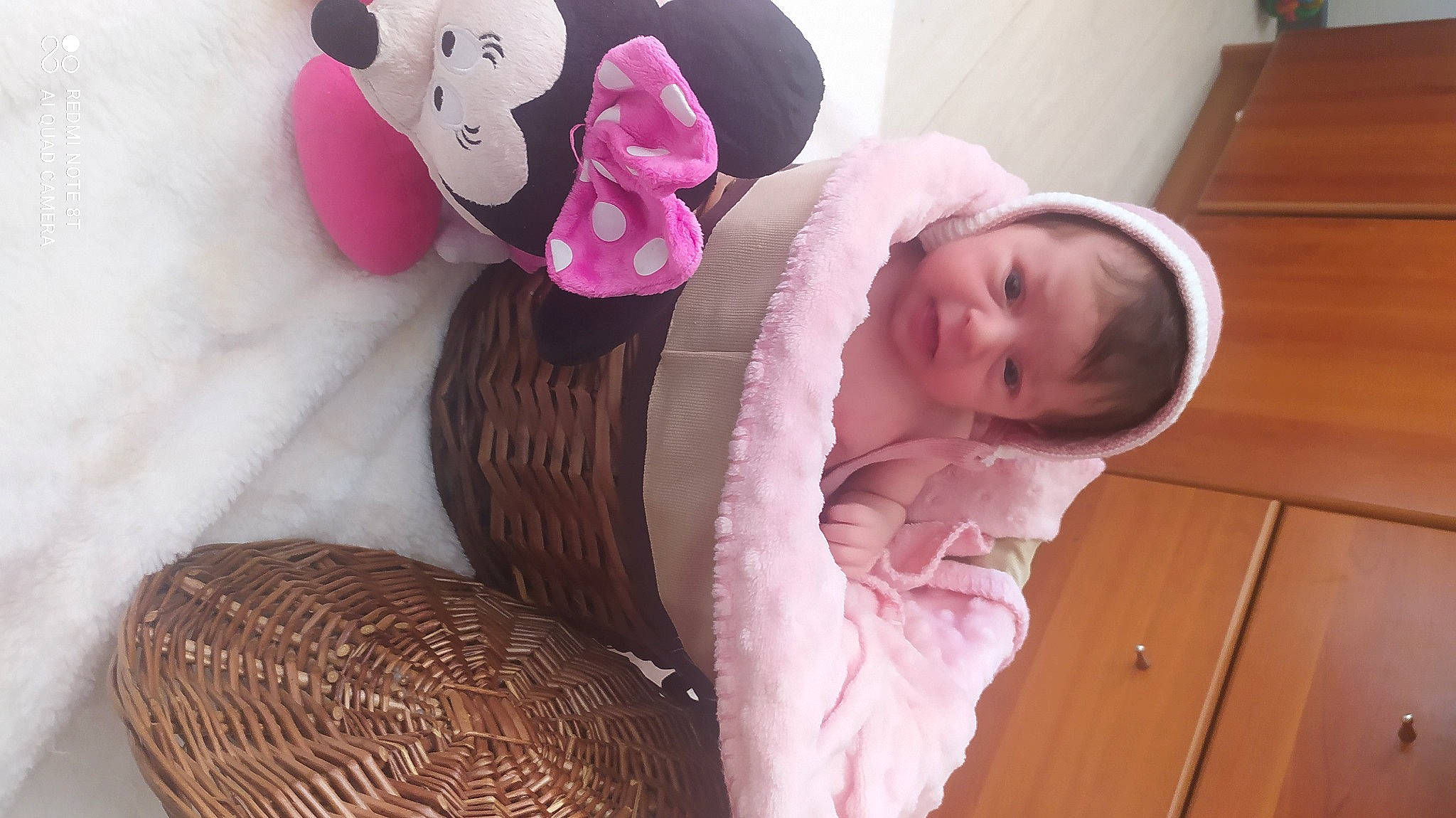 Kyara a rejoint le concours — aidez-le/la à gagner de superbes lots ! baby, baby_toddler_clothing, cap, comfort, fur, happy, hardwood, headgear, magenta, mammal, organ, person, pink, product, purple, smile, stuffed_toy, toddler, toy, vertebrate