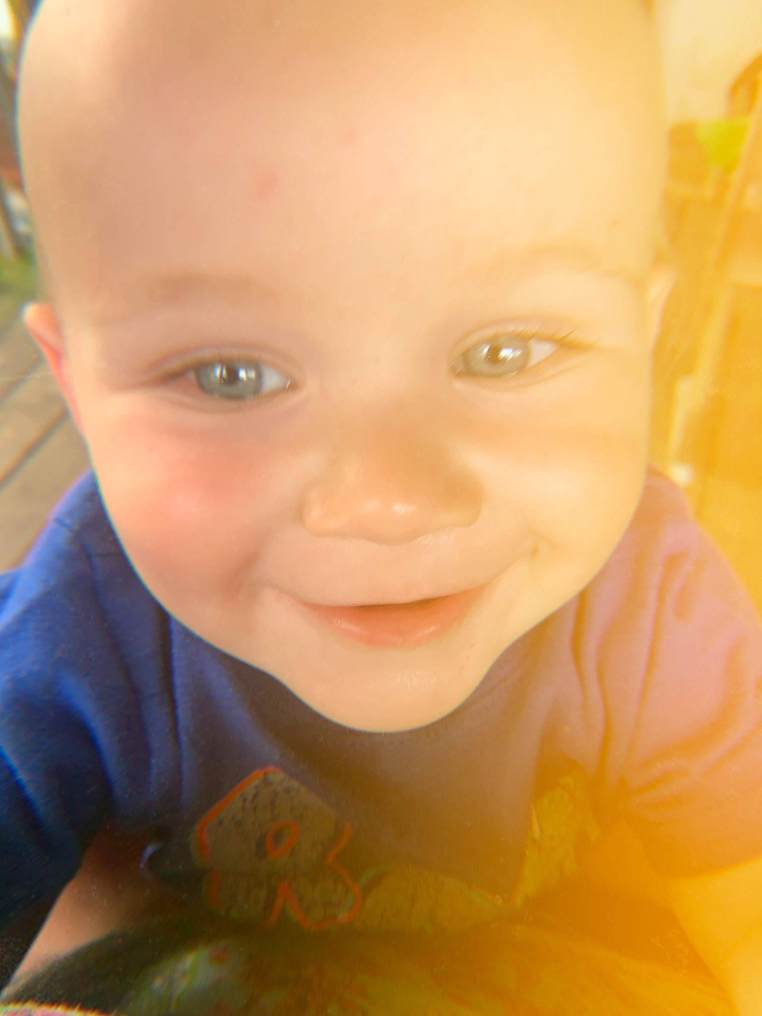 Jonathan joined the competition — help win amazing prizes! baby, baby_toddler_clothing, cheek, chin, close_up, ear, eyebrow, finger, forehead, fun, grass, hairstyle, happy, iris, joy, lip, mouth, nose, person, skin