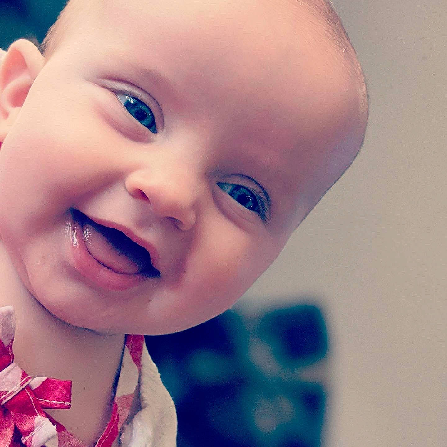 Tillie joined the competition — help win amazing prizes! baby, beauty, blue, cheek, child, chin, close_up, eye, eyebrow, face, facial_expression, hair, head, lip, mouth, nose, organ, person, skin, smile