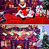 Daenerys a rejoint le concours — aidez-le/la à gagner de superbes lots ! child, toddler, christmas, holiday, red_dress, fur_trim, stockings, fireplace, garland, christmas_tree, gift, chocolate, smiling, sitting, holiday_decorations, festive, indoors, red_blanket, holiday_outfit, celebration
