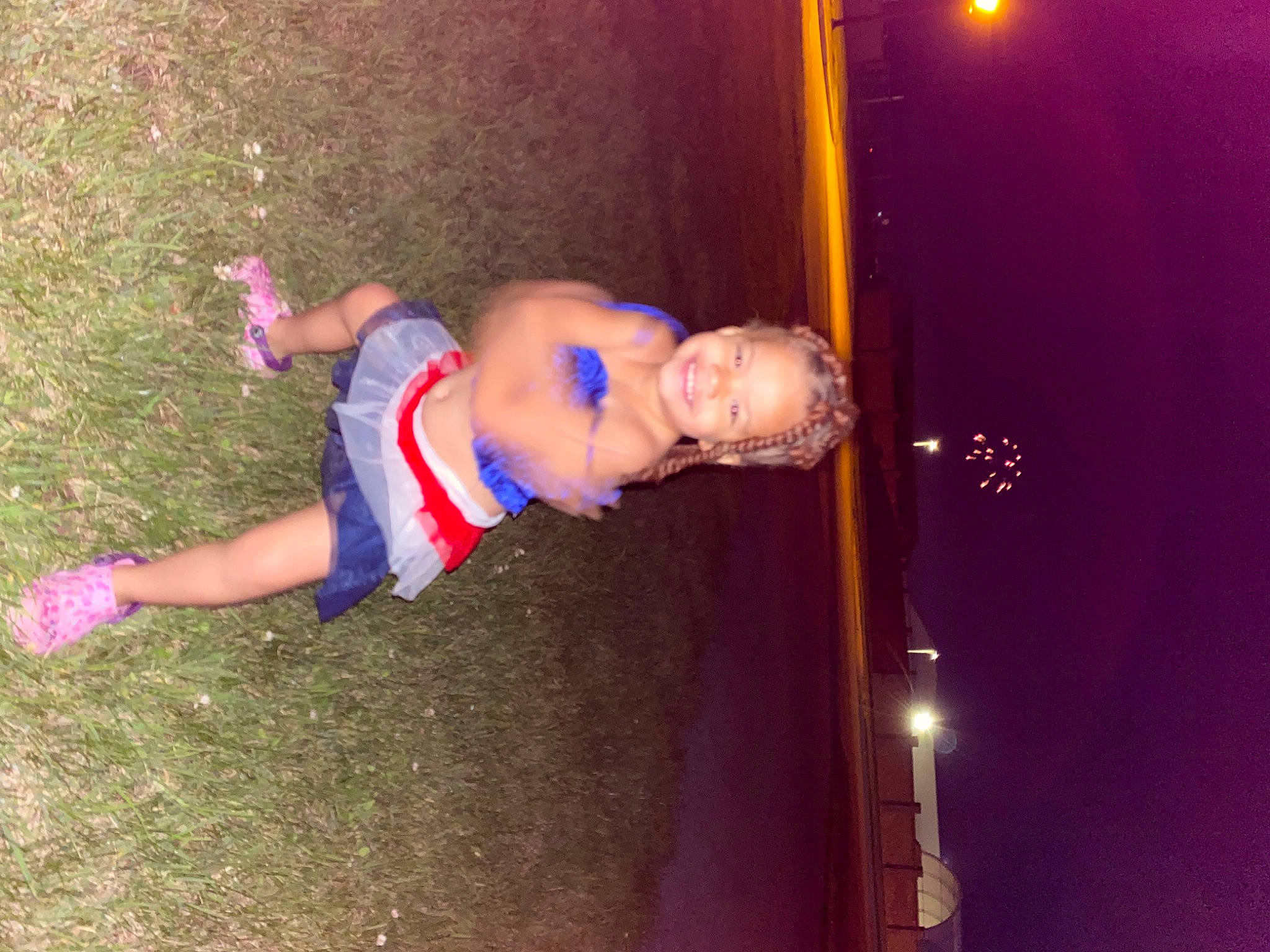 Jana joined the competition — help win amazing prizes! acrobatics, baby, elbow, electric_blue, entertainment, event, flash_photography, fun, grass, happy, human_leg, joy, knee, leisure, night, performing_arts, person, recreation, smile, swing